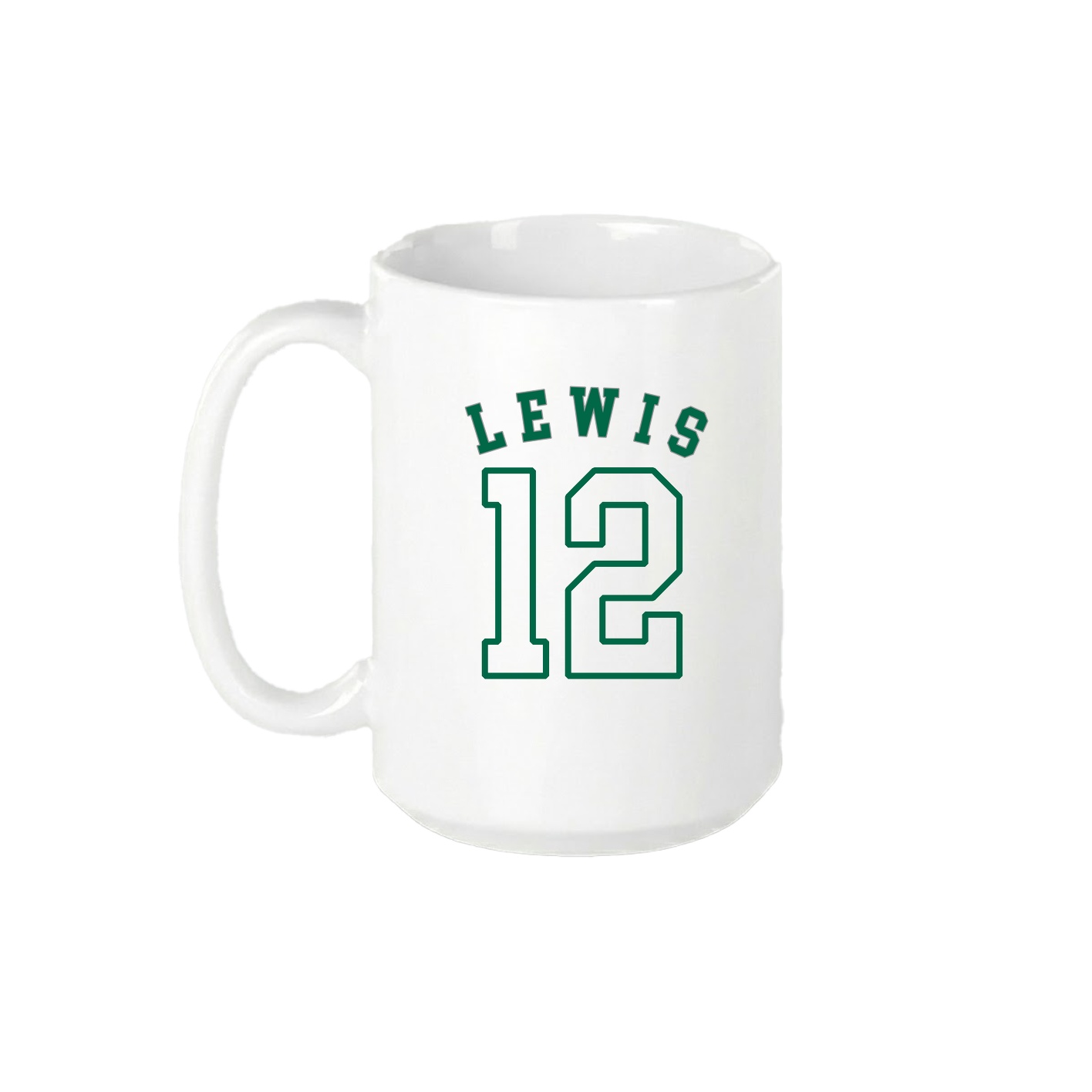 15oz Coffee Mug — Shirsey Arch in White