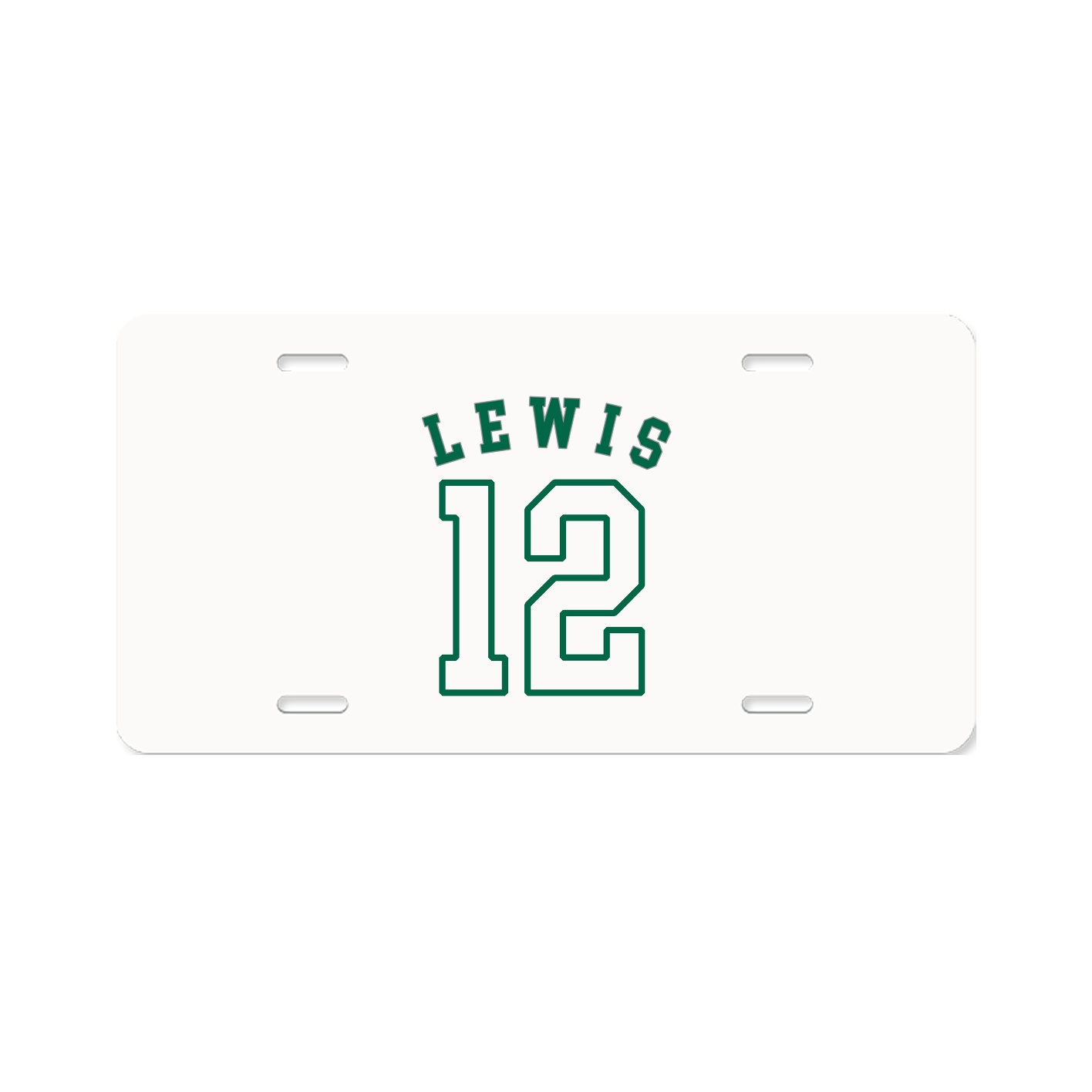 License Plate — Shirsey Arch in Classic