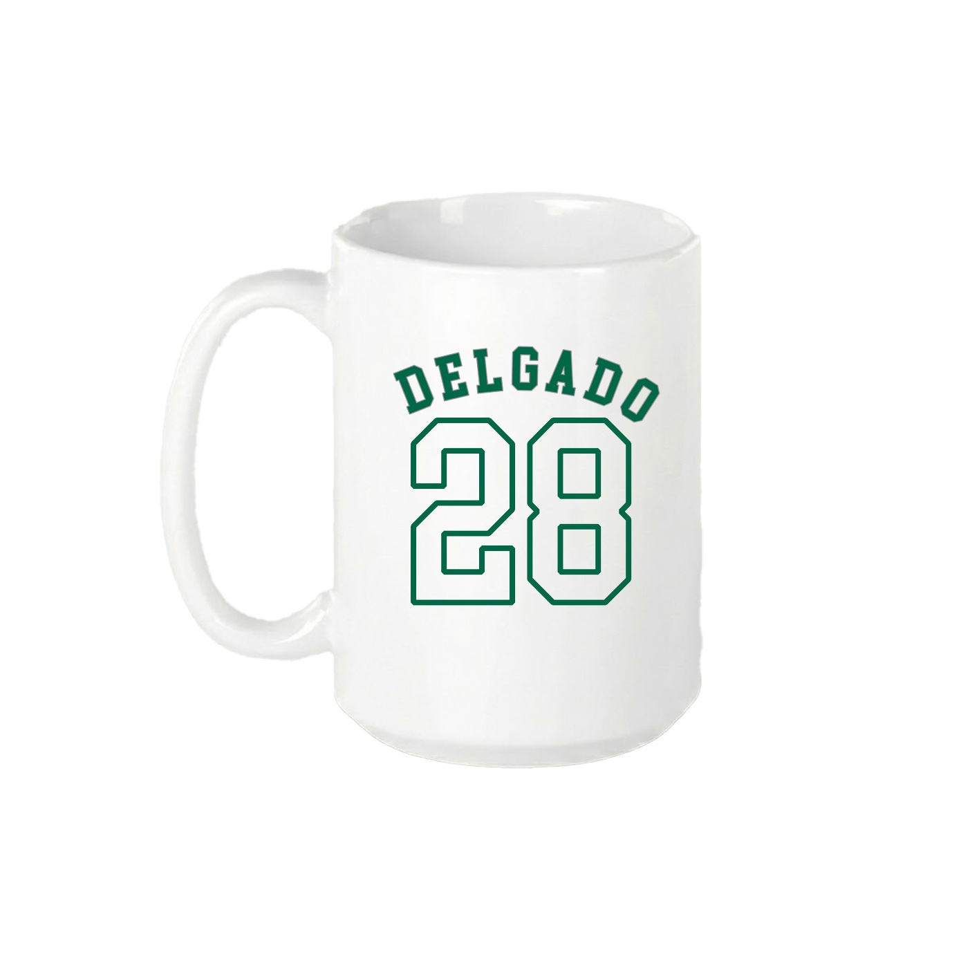 15oz Coffee Mug — Shirsey Arch in White