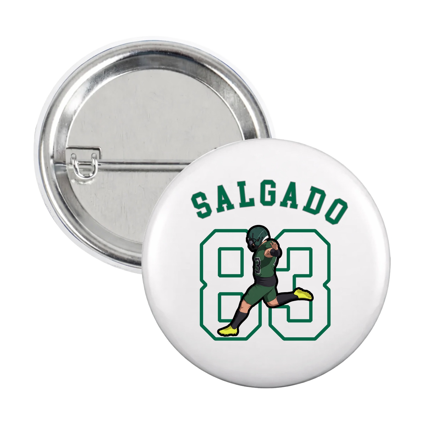 Game Day Button — Shirsey Arch in White