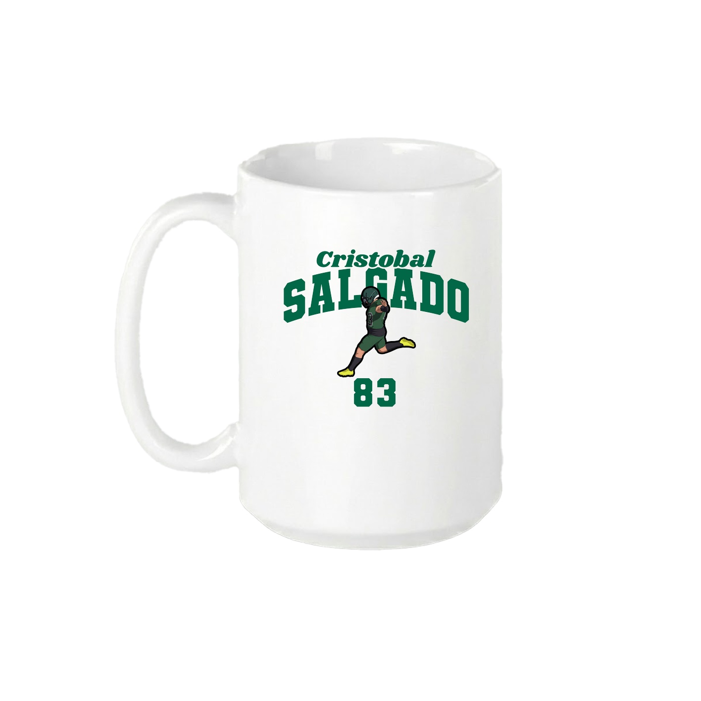 15oz Coffee Mug — Signature Arch in White