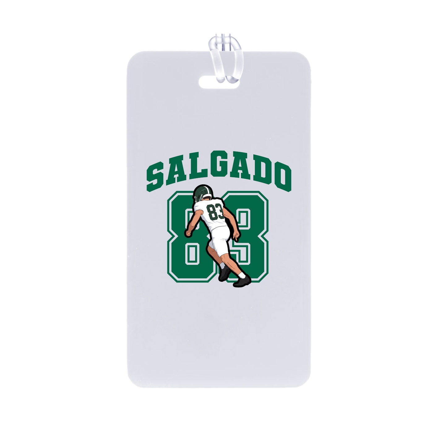 Bag Tag — Number in Classic