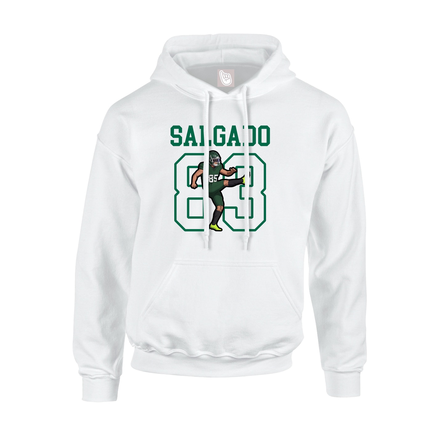 Youth Hoodie — Shirsey in White