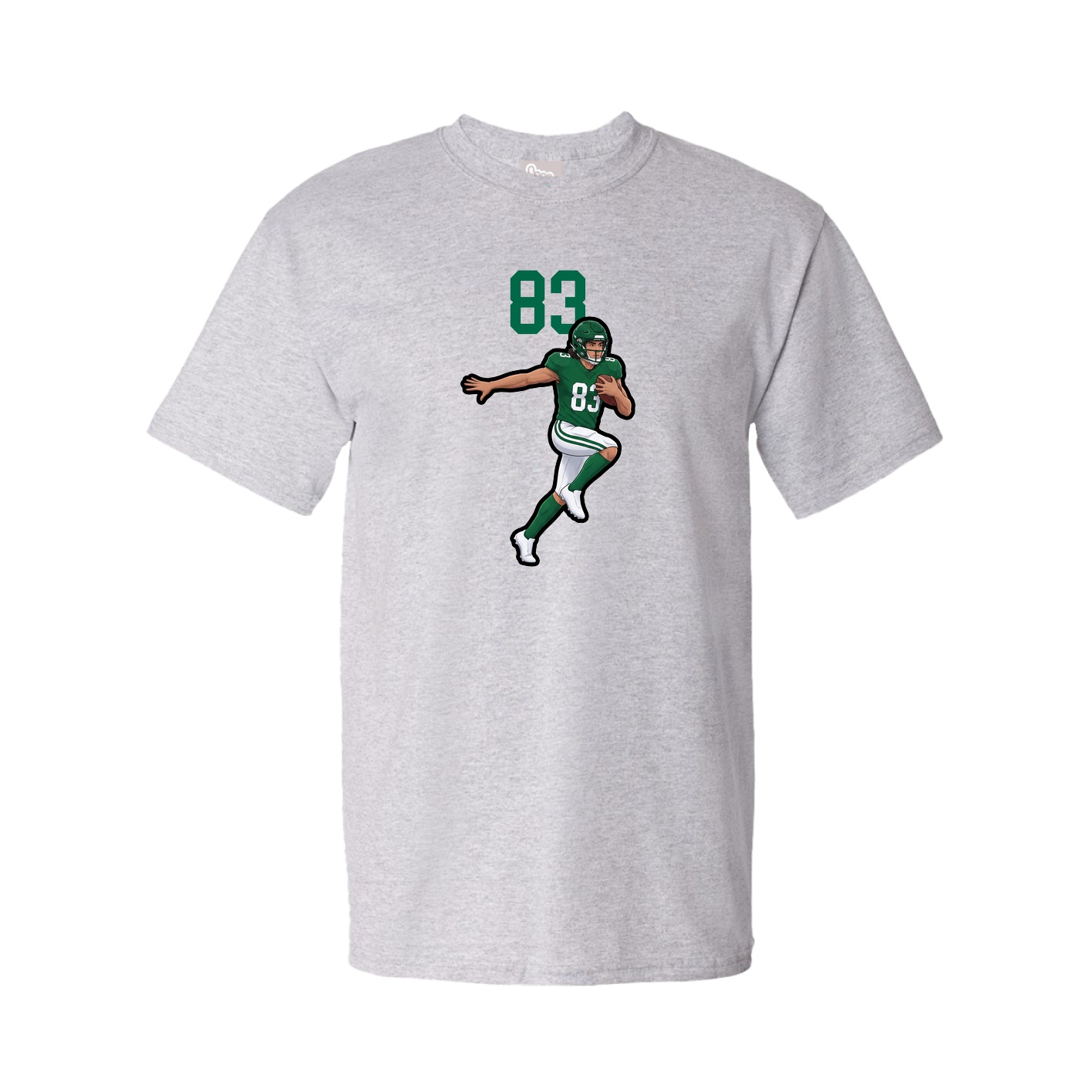 Tee — Number Top in Grey