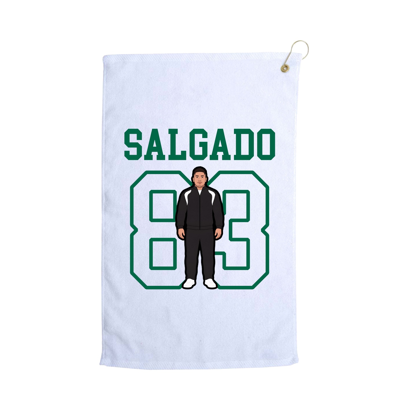 Golf Towel — Shirsey in White