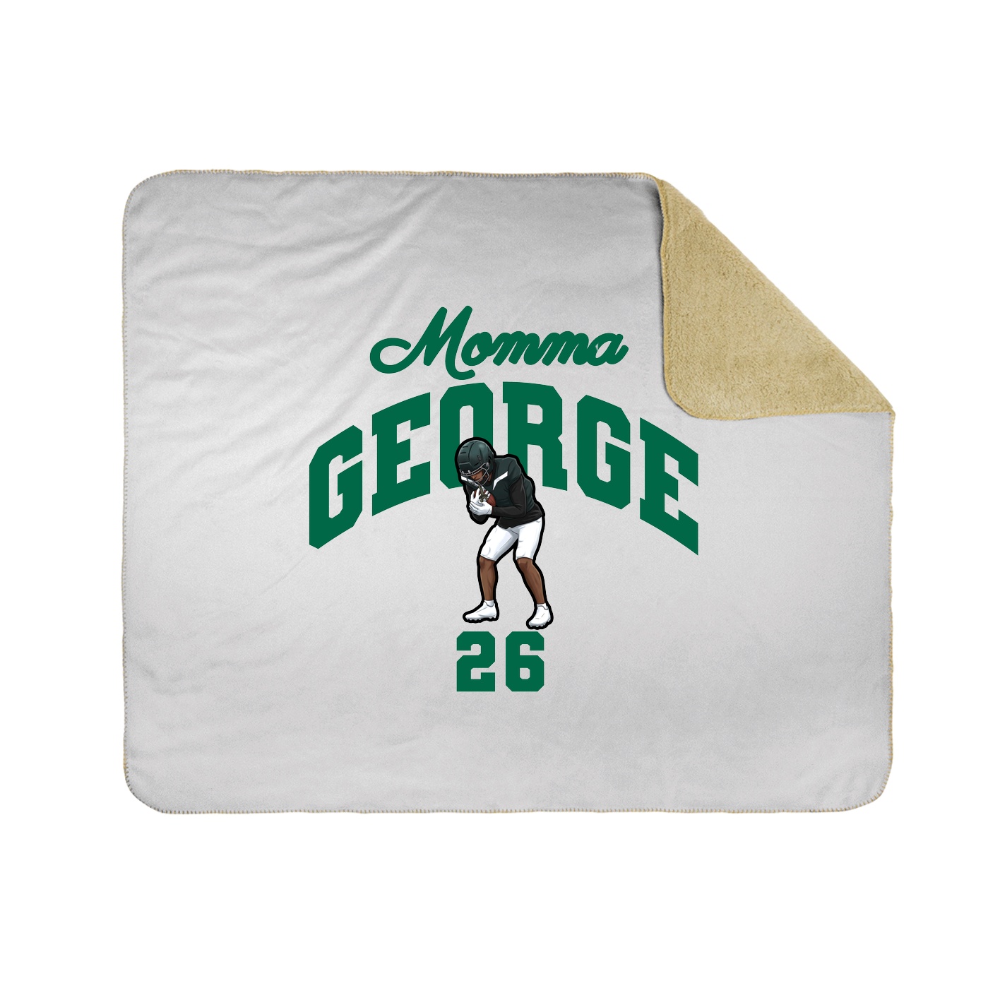 Throw Blanket — Mothers Day Arch in White