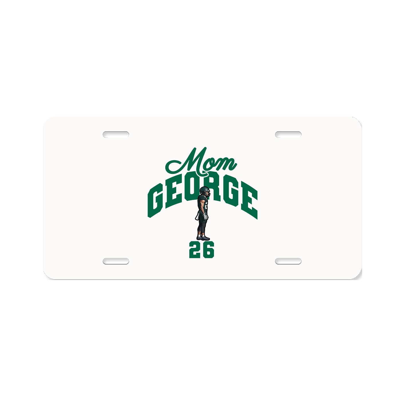 License Plate — Mothers Day Arch in Classic