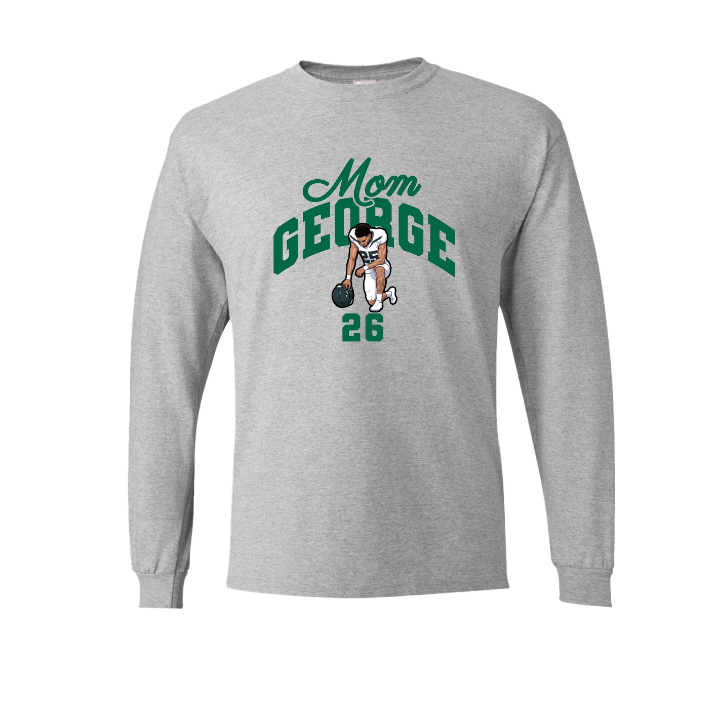 Long Sleeve Tee — Mothers Day Arch in Grey
