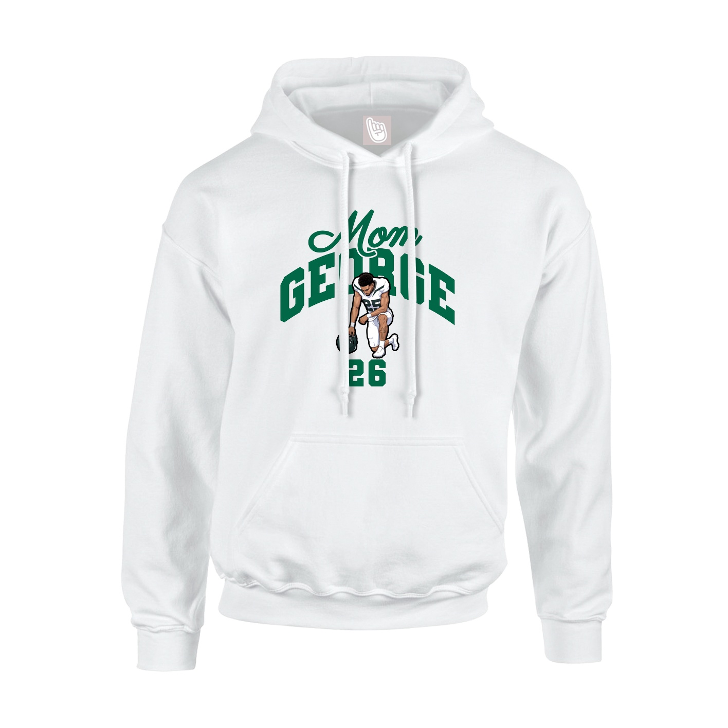 Hoodie — Mothers Day Arch in White
