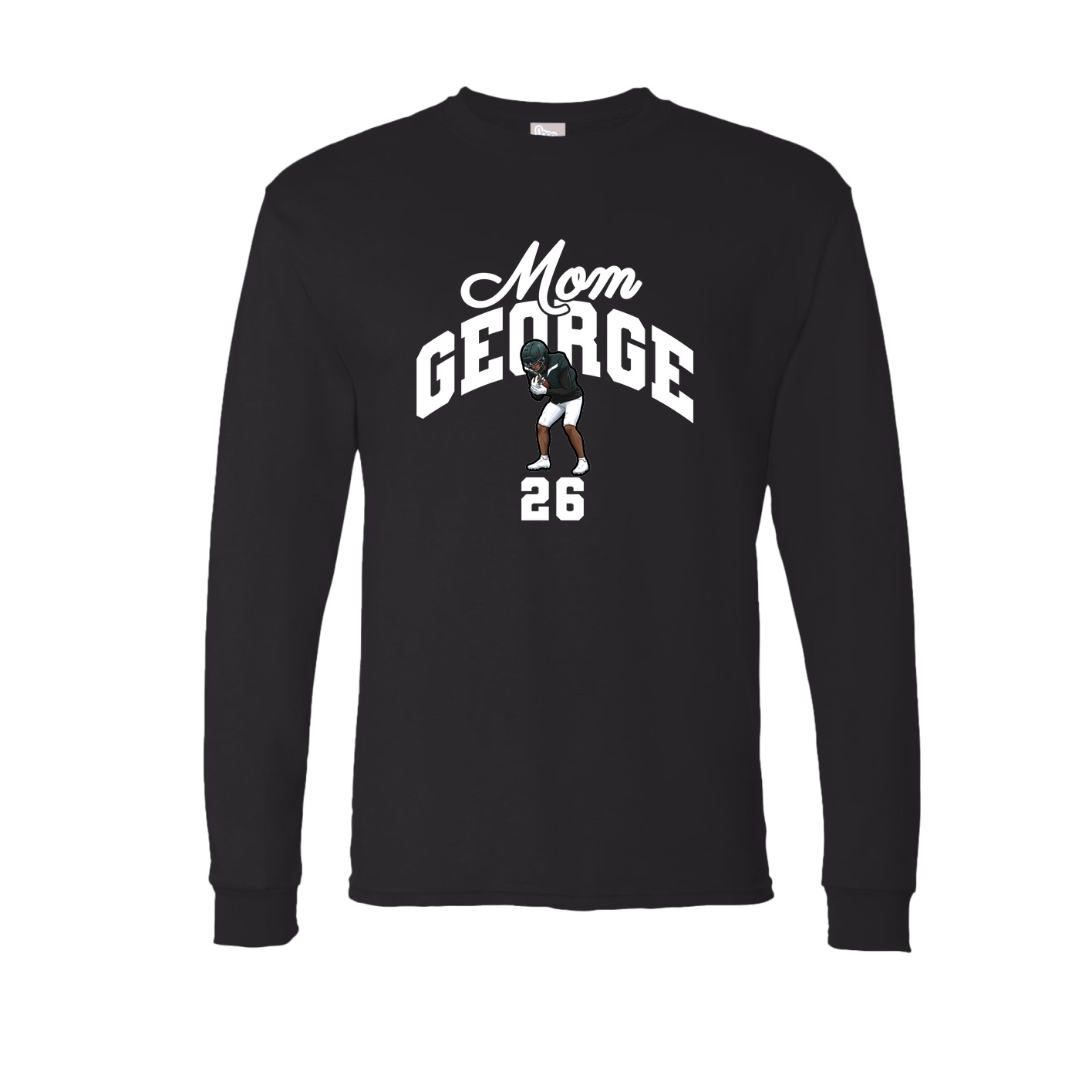 Long Sleeve Tee — Mothers Day Arch in Black
