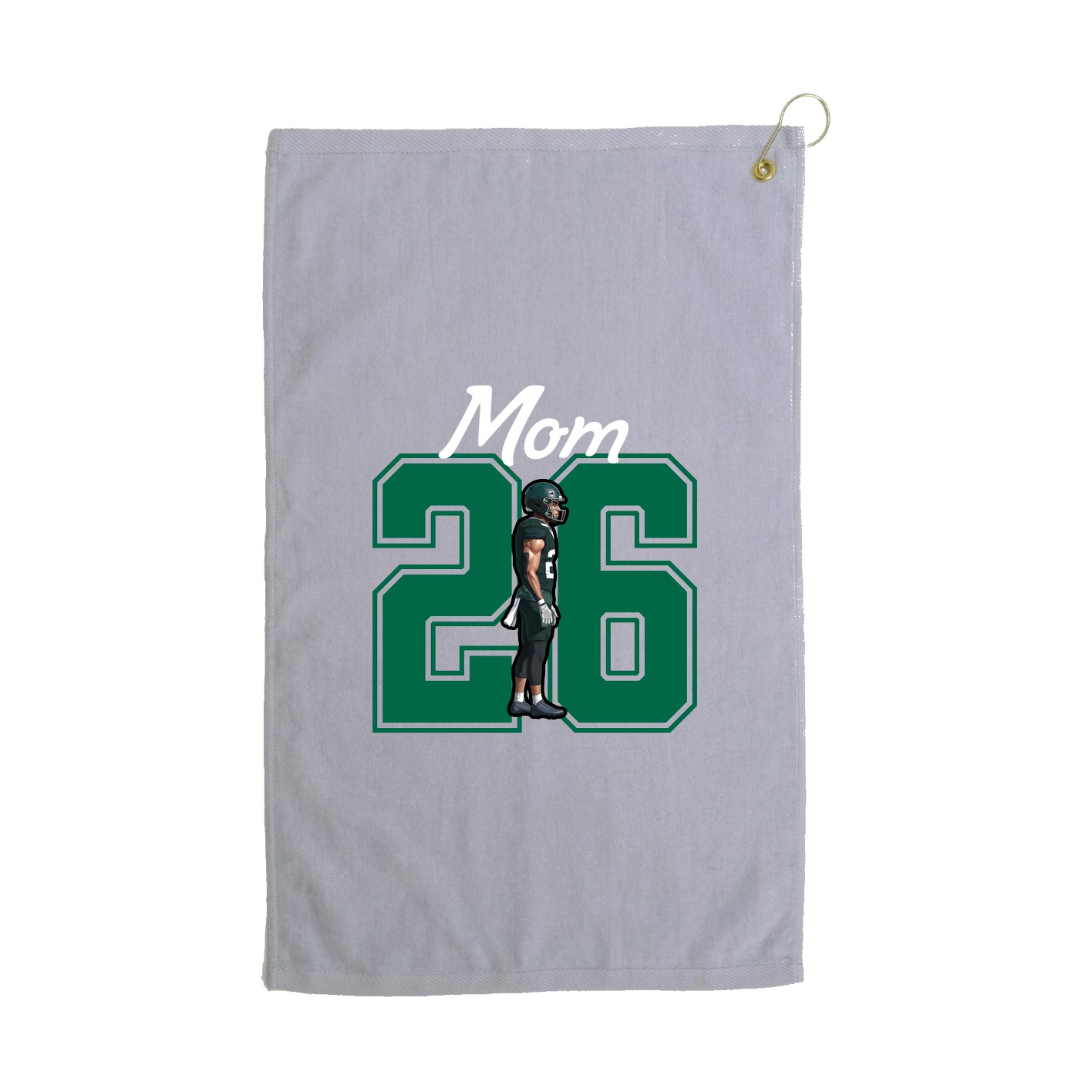 Golf Towel — Mothers Day Shirsey in Grey