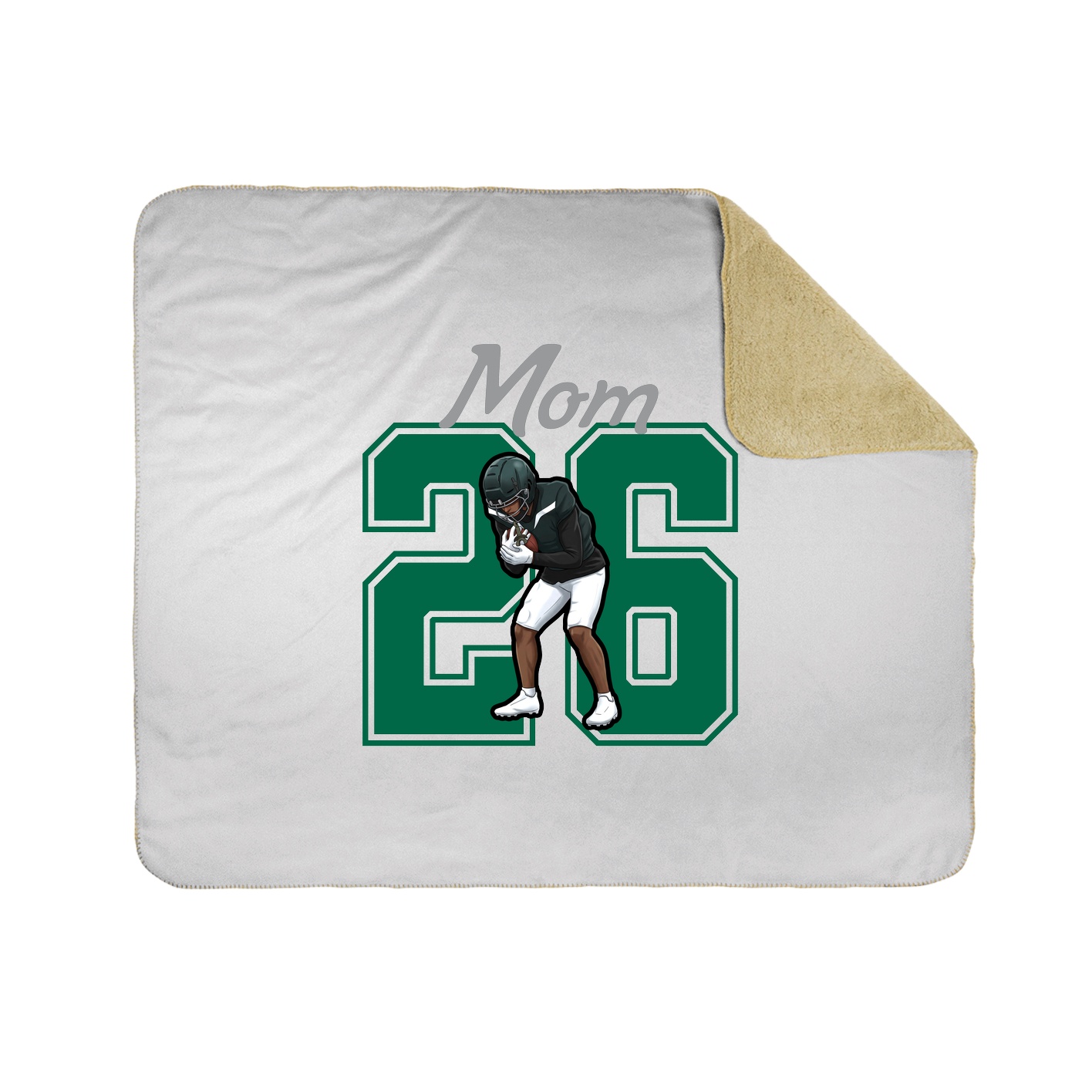 Throw Blanket — Mothers Day Shirsey in White