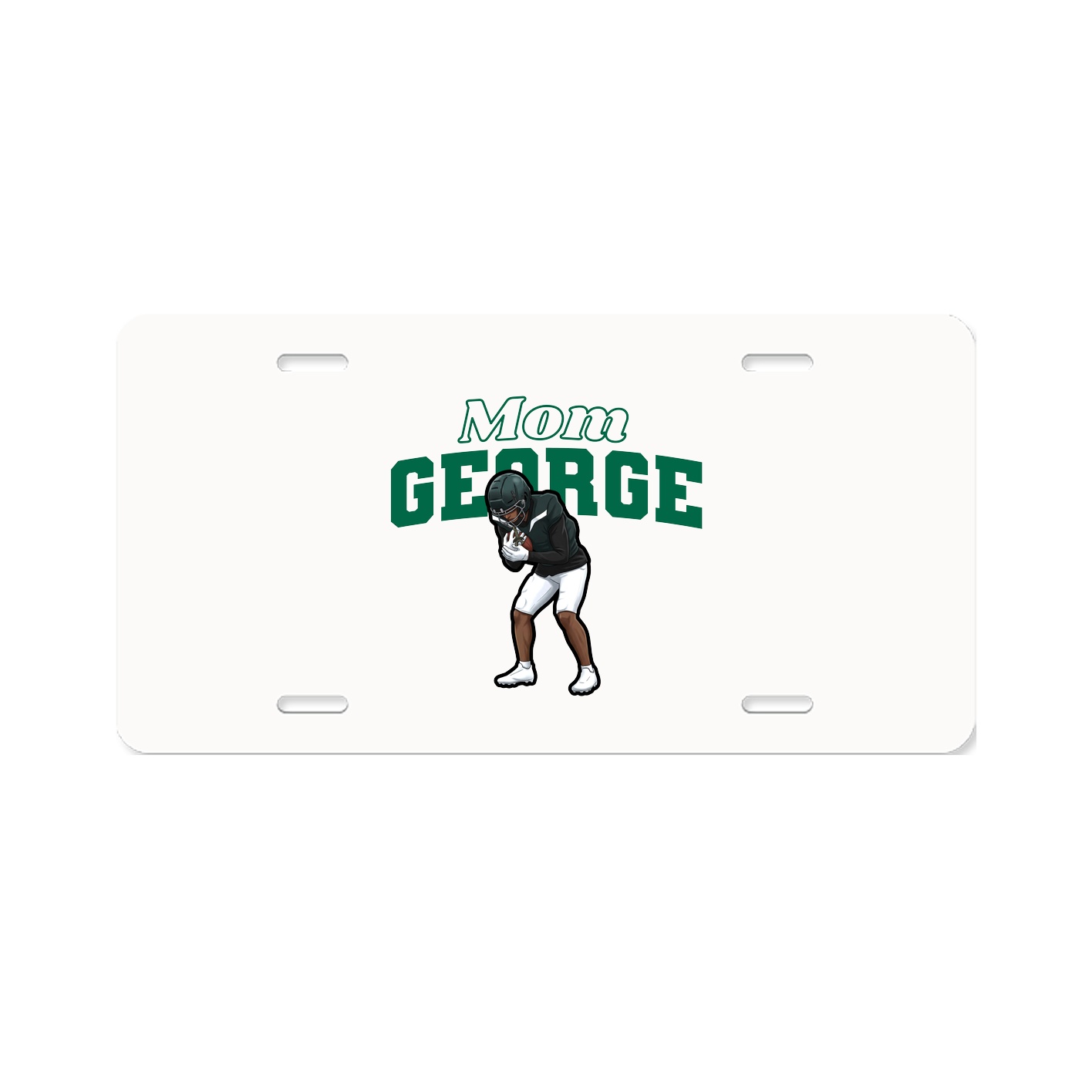 License Plate — Mothers Day Block in Classic