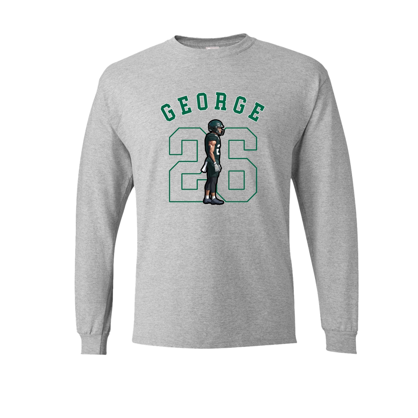 Long Sleeve Tee — Shirsey Arch in Grey