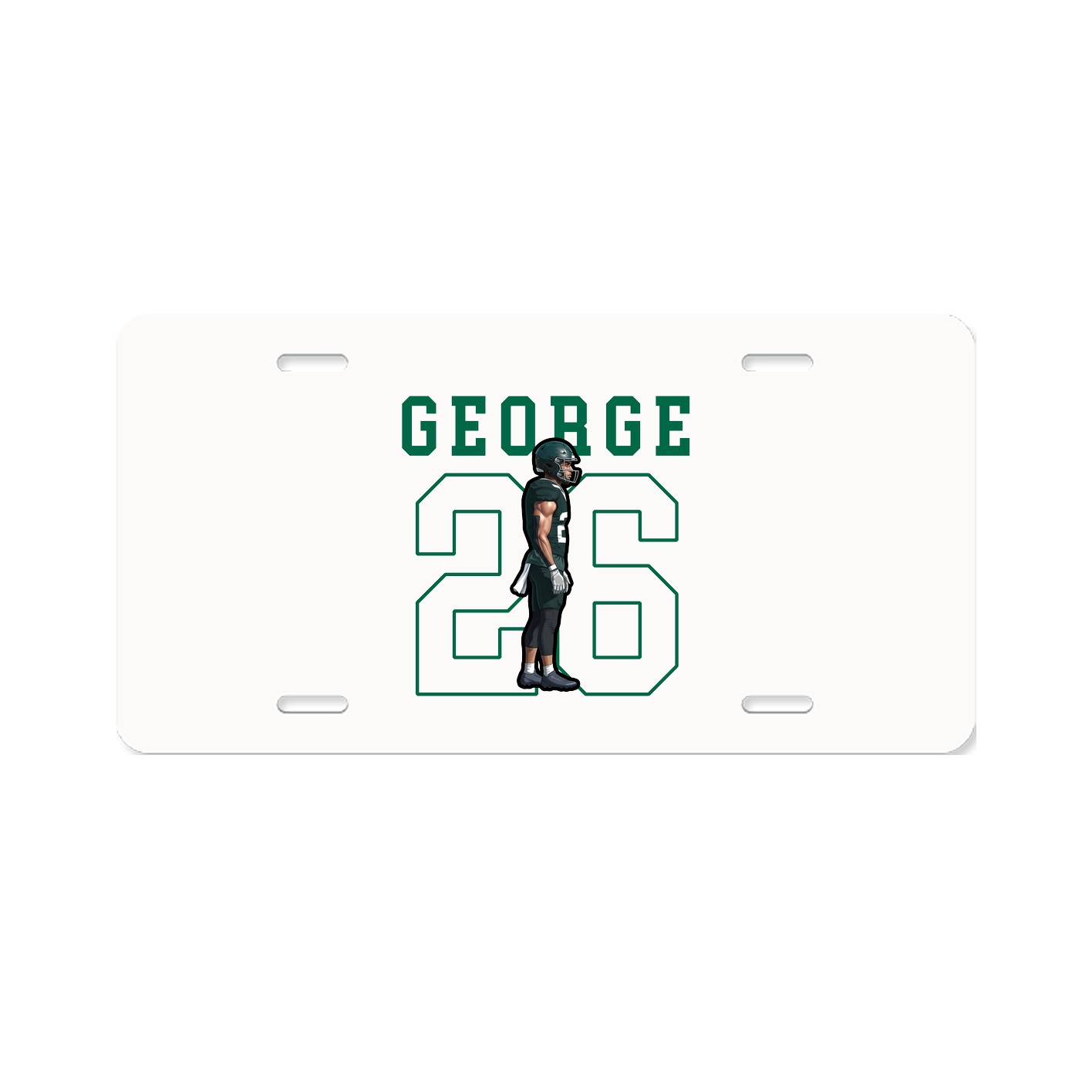 License Plate — Shirsey in Classic