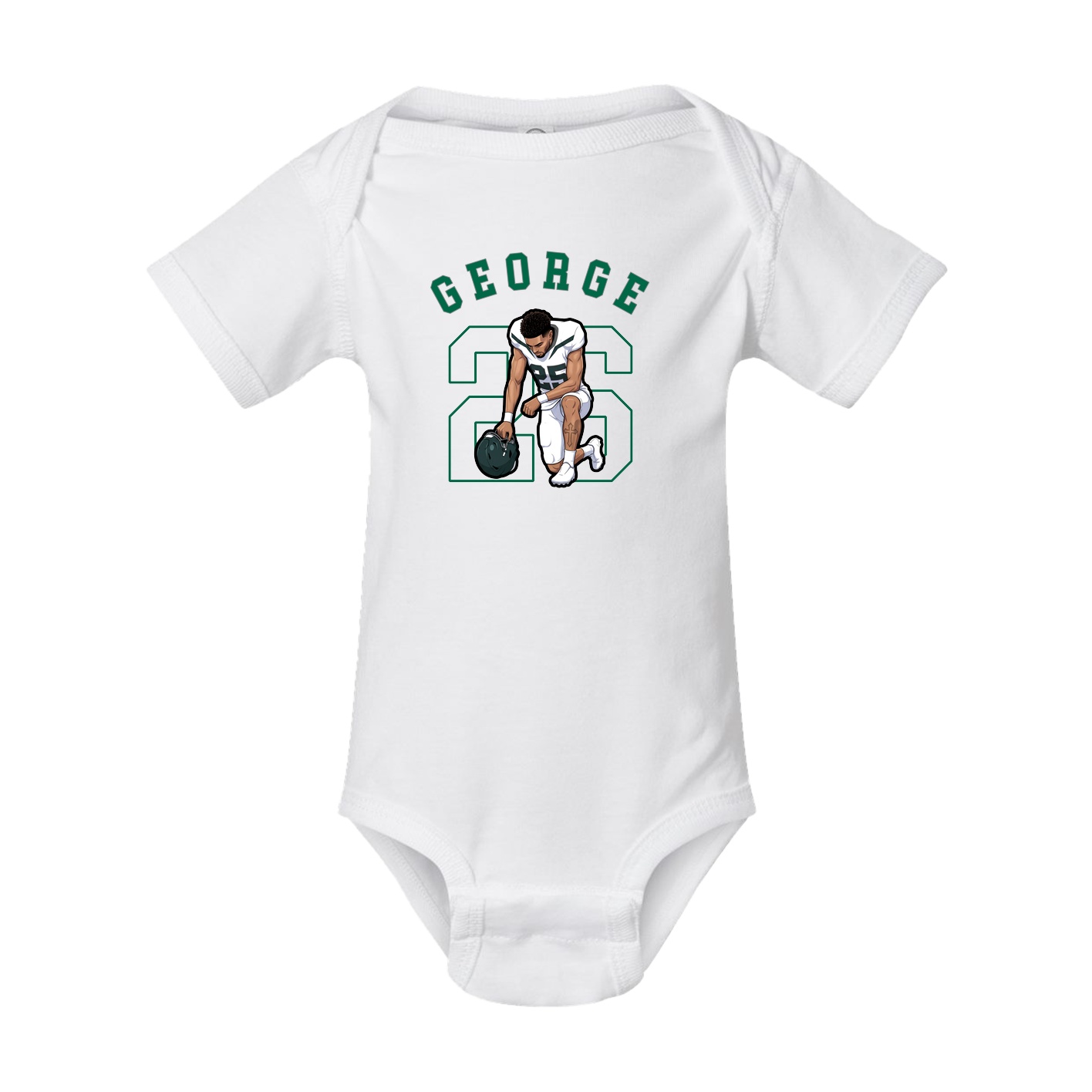 Baby Onesie — Shirsey Arch in White