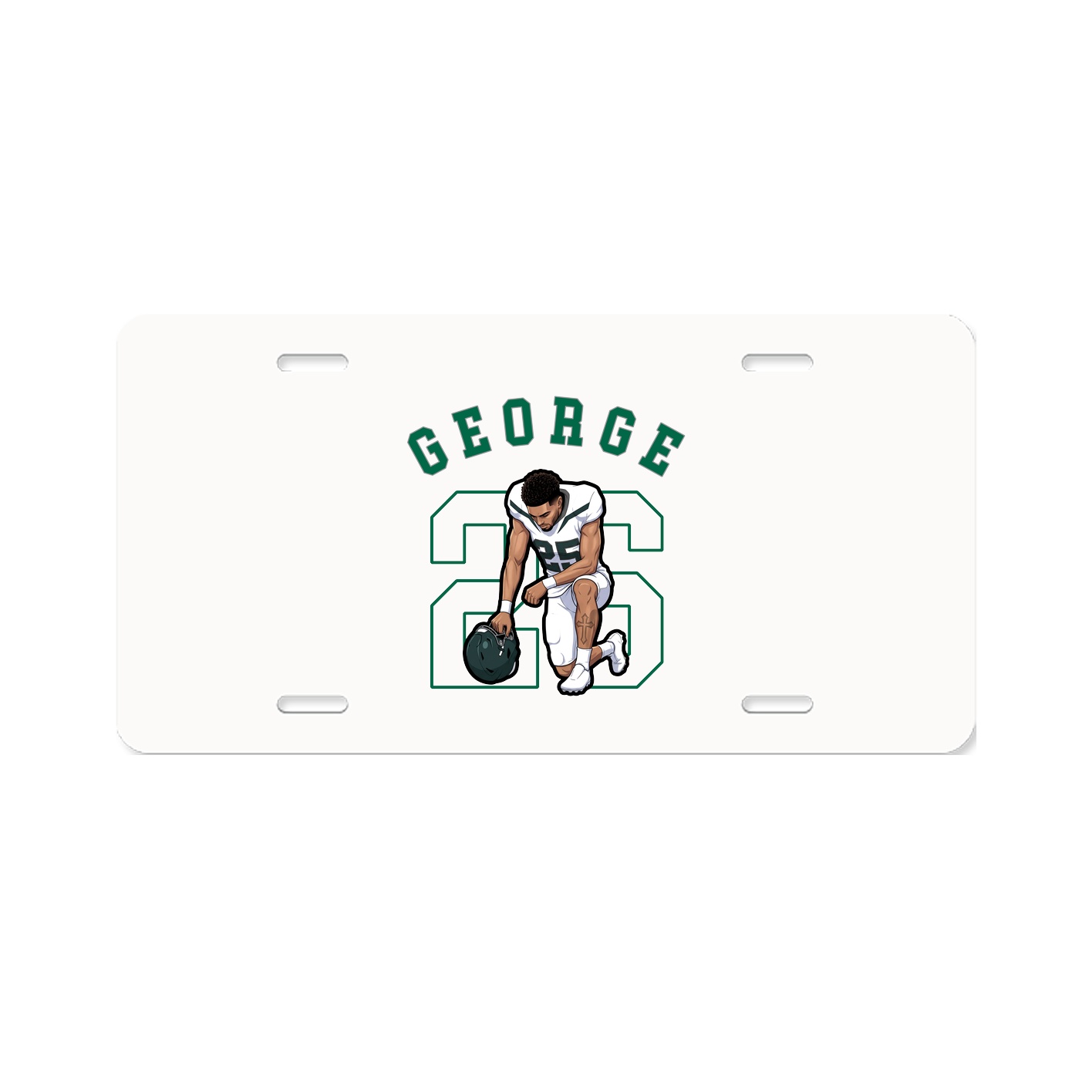 License Plate — Shirsey Arch in Classic