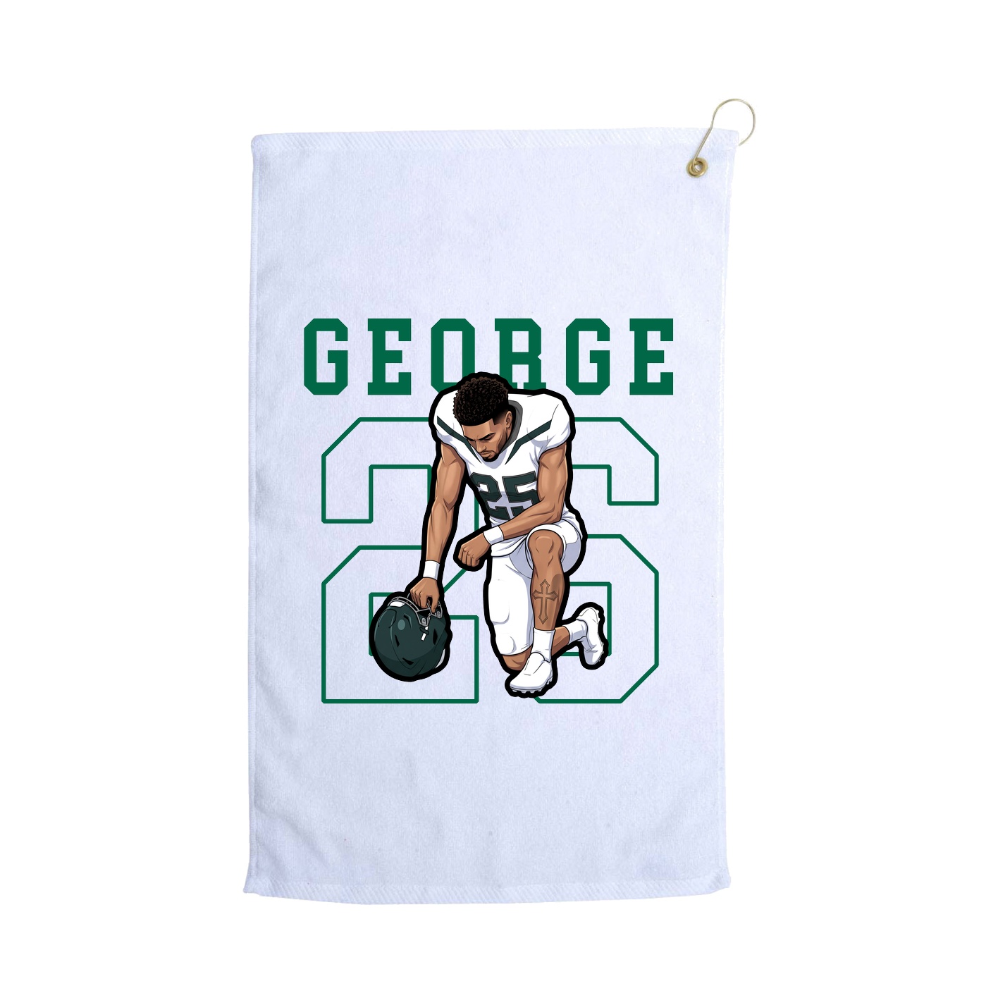 Golf Towel — Shirsey in White