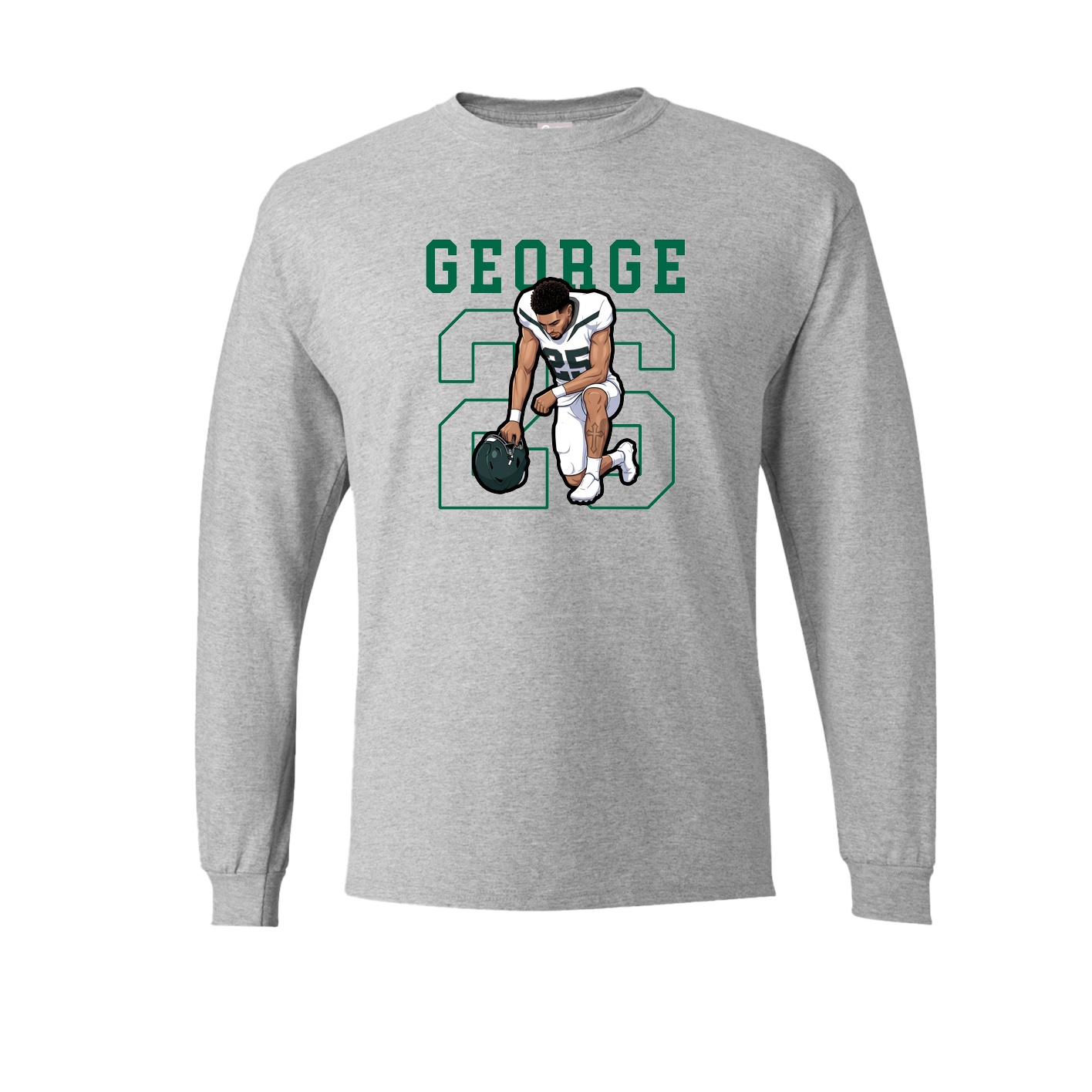 Long Sleeve Tee — Shirsey in Grey