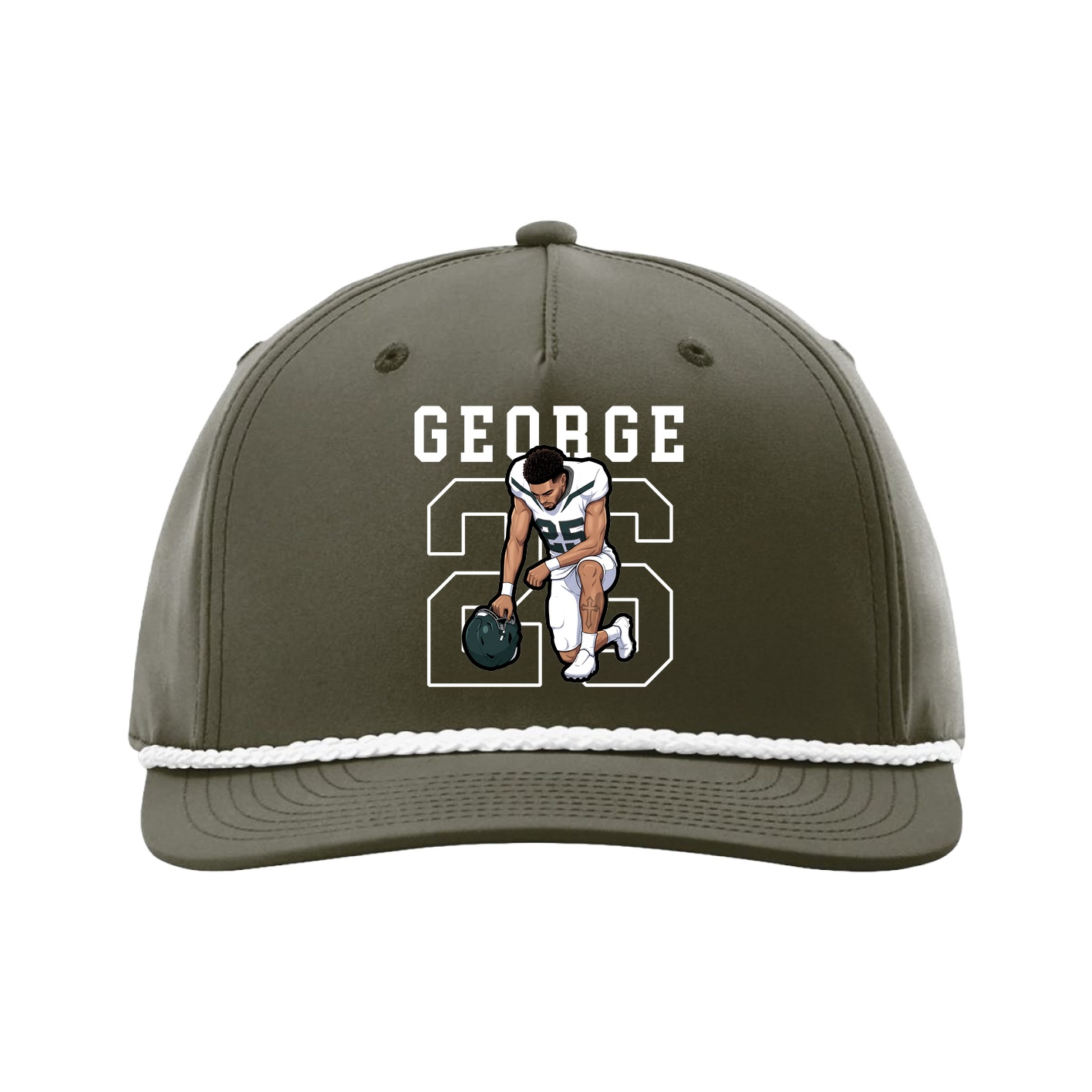 Five-Panel Classic Rope Cap — Shirsey in Green
