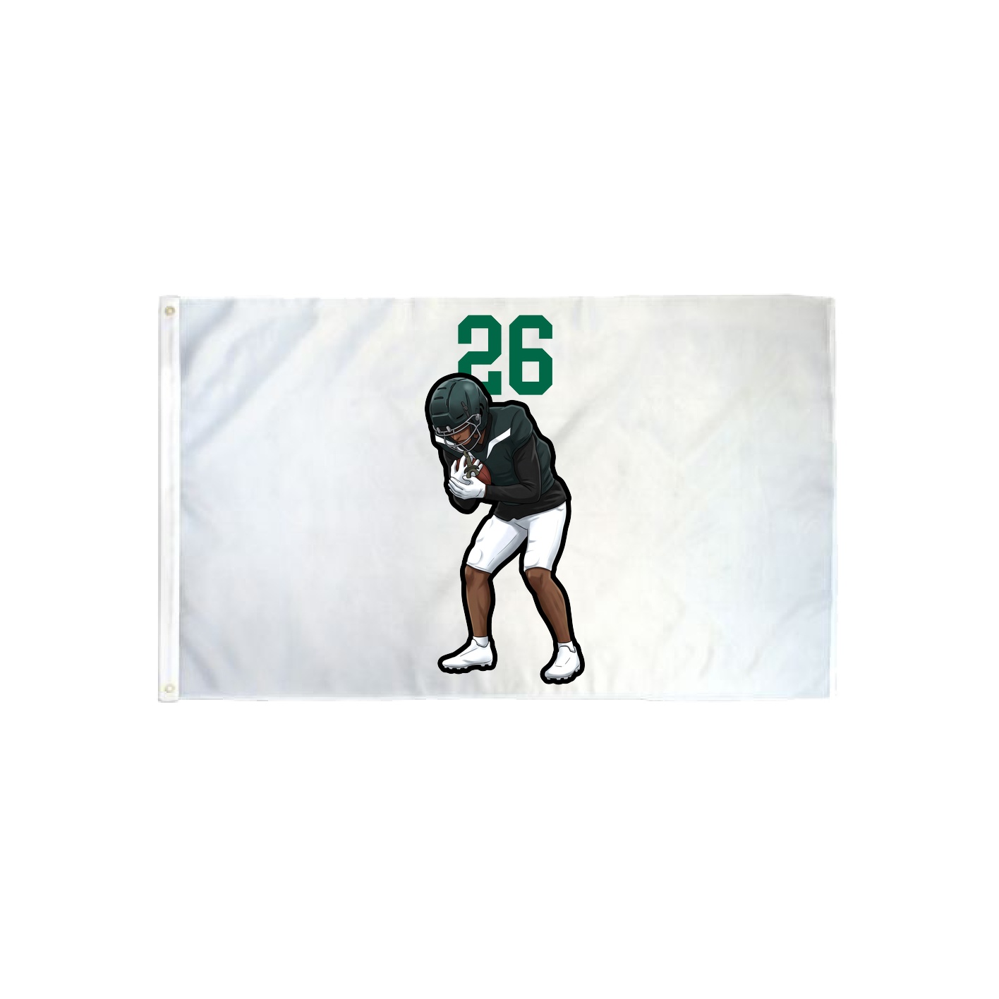 3x5 Flag — Number Top in Classic