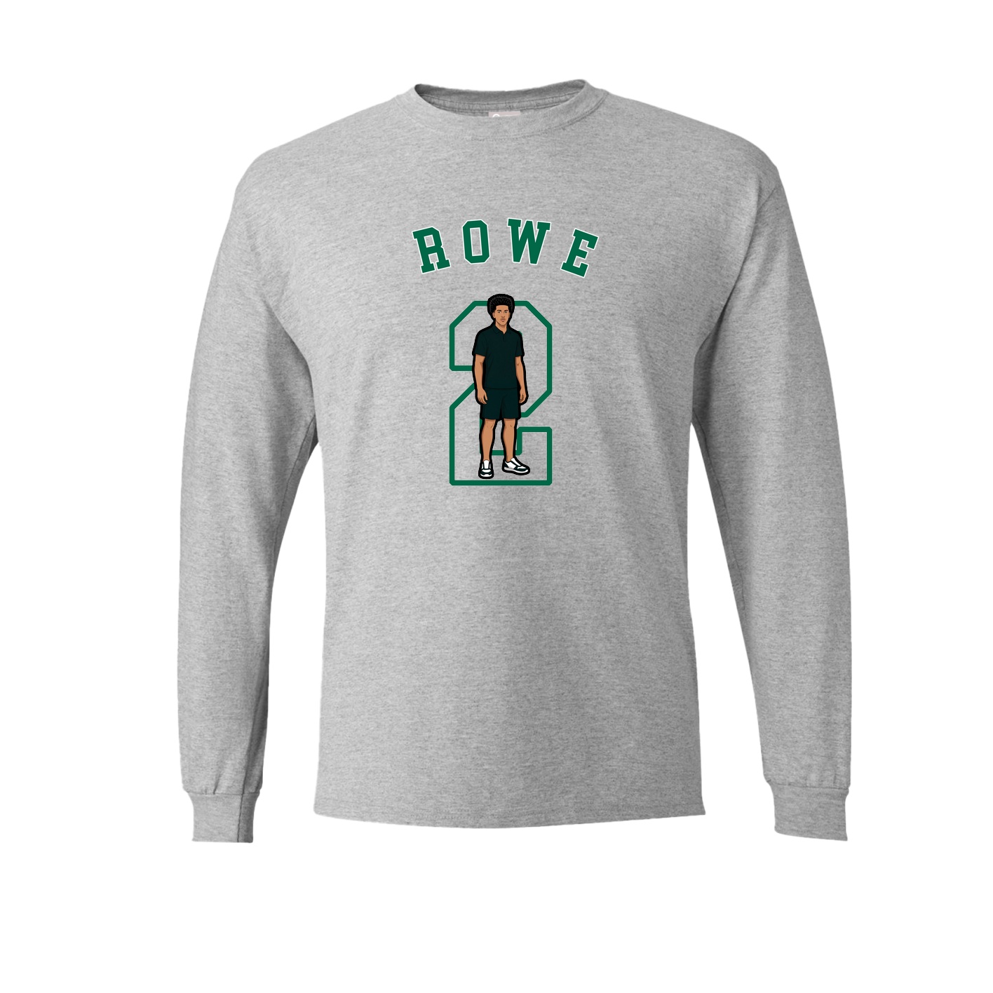Long Sleeve Tee — Shirsey Arch in Grey