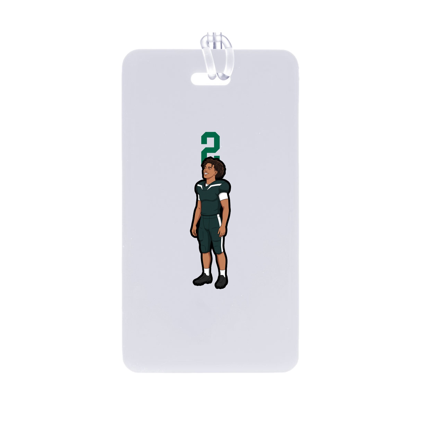 Bag Tag — Number Top in Classic