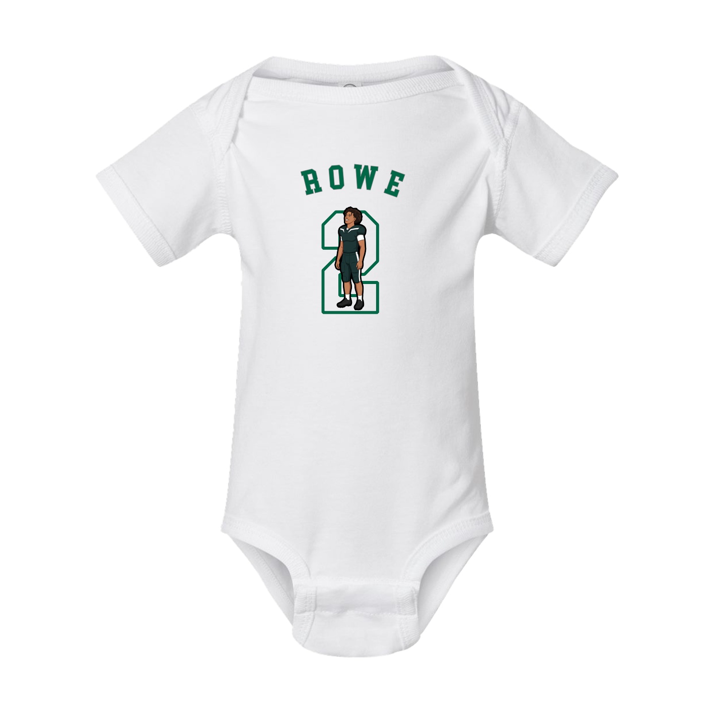 Baby Onesie — Shirsey Arch in White