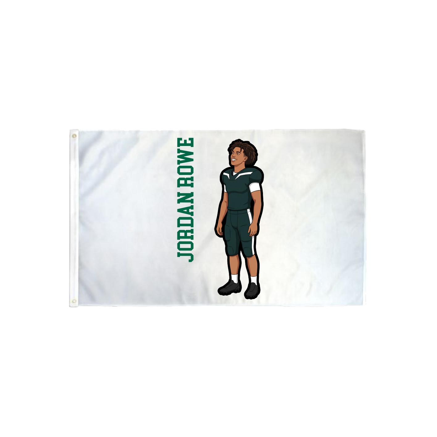 3x5 Flag — Name Vertical in Classic