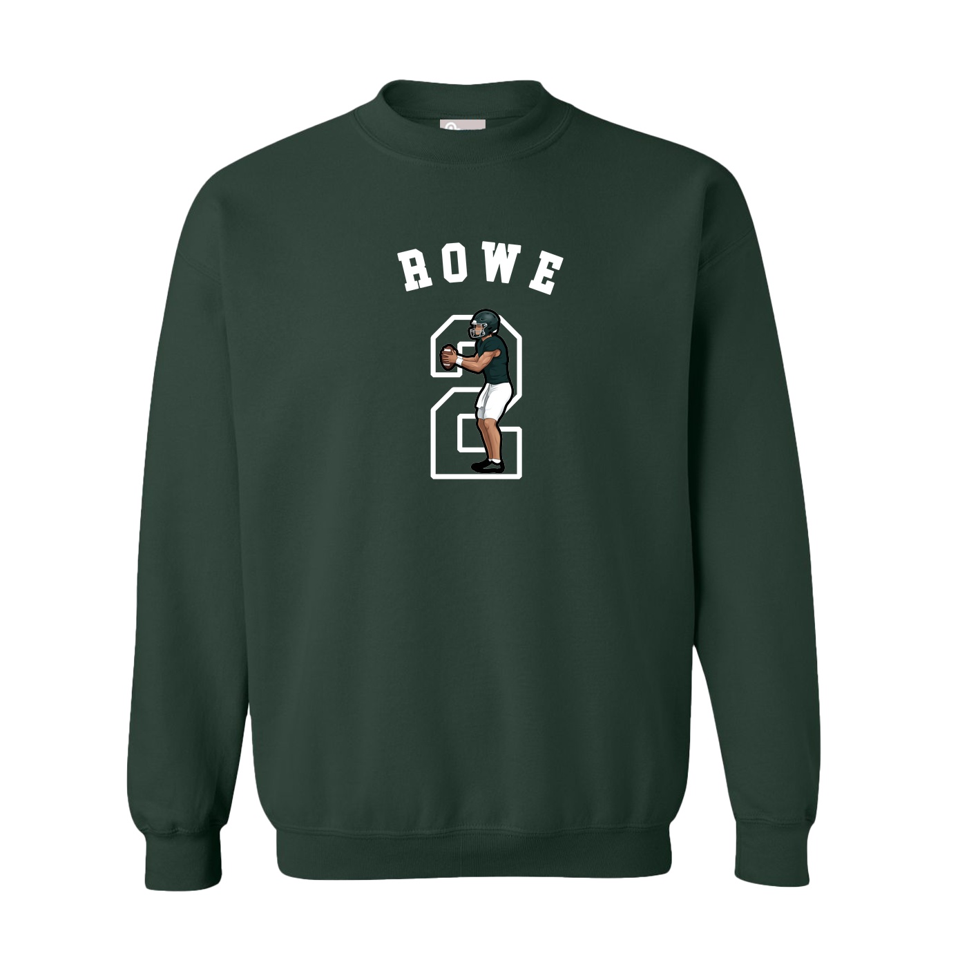 Fleece Crew — Shirsey Arch in Green