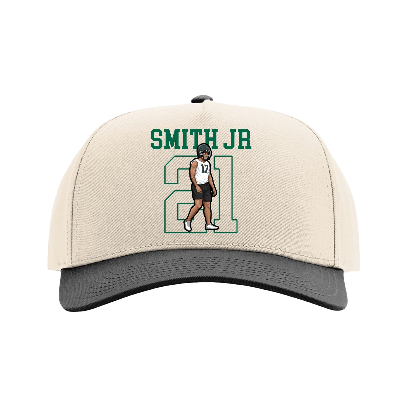 Full Fabric Five-Panel Champ Cap