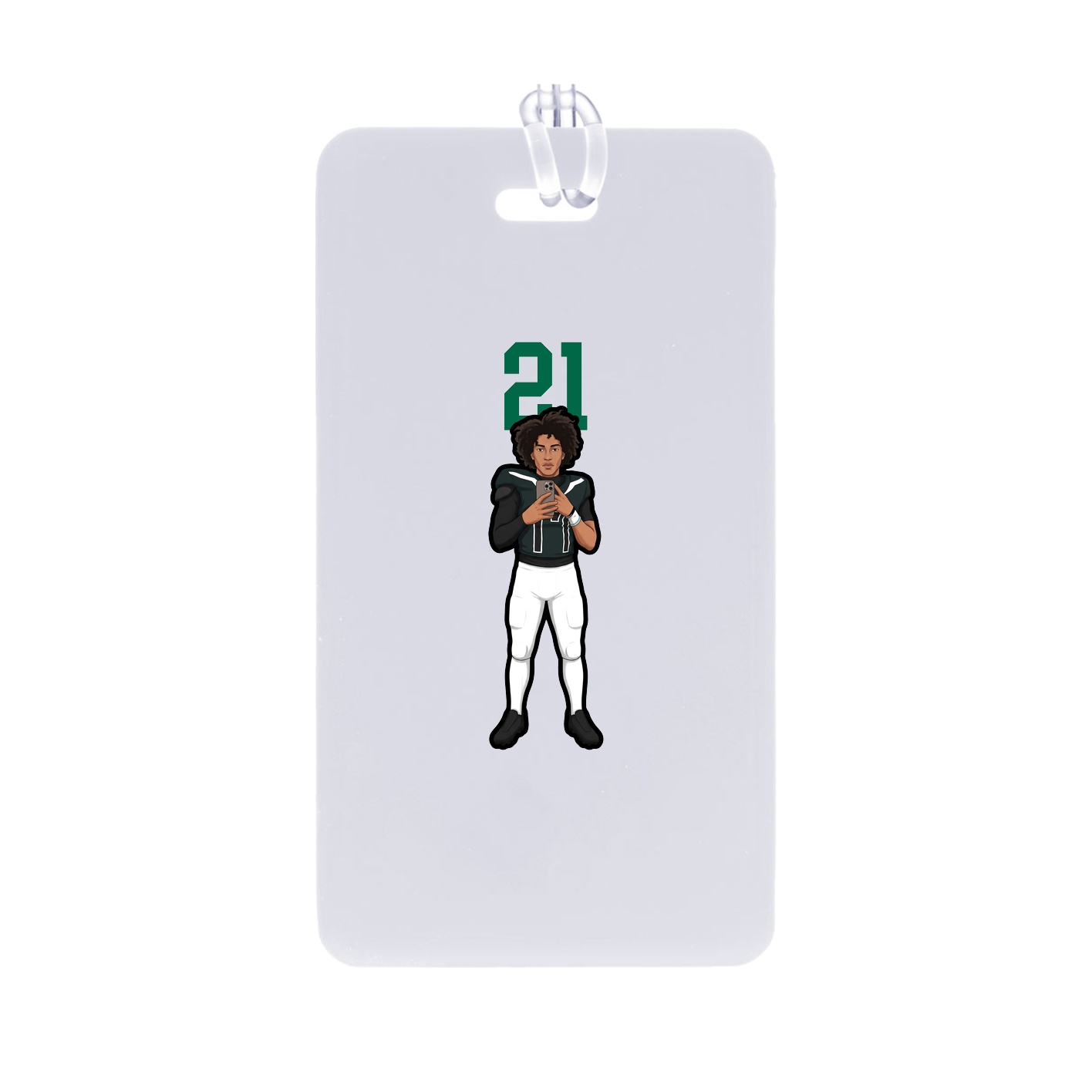 Bag Tag — Number Top in Classic