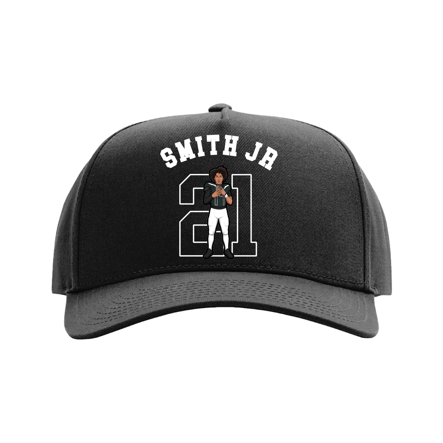 Full Fabric Five-Panel Champ Cap