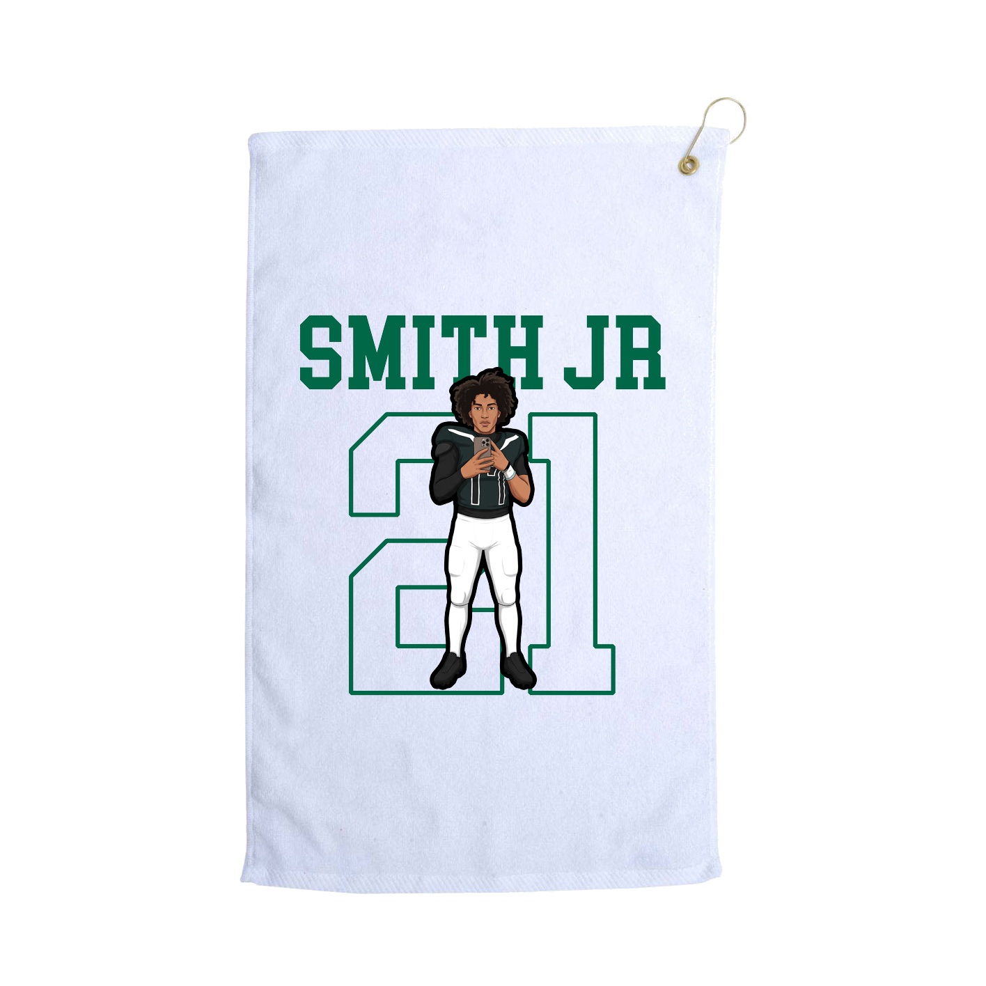 Golf Towel — Shirsey in White