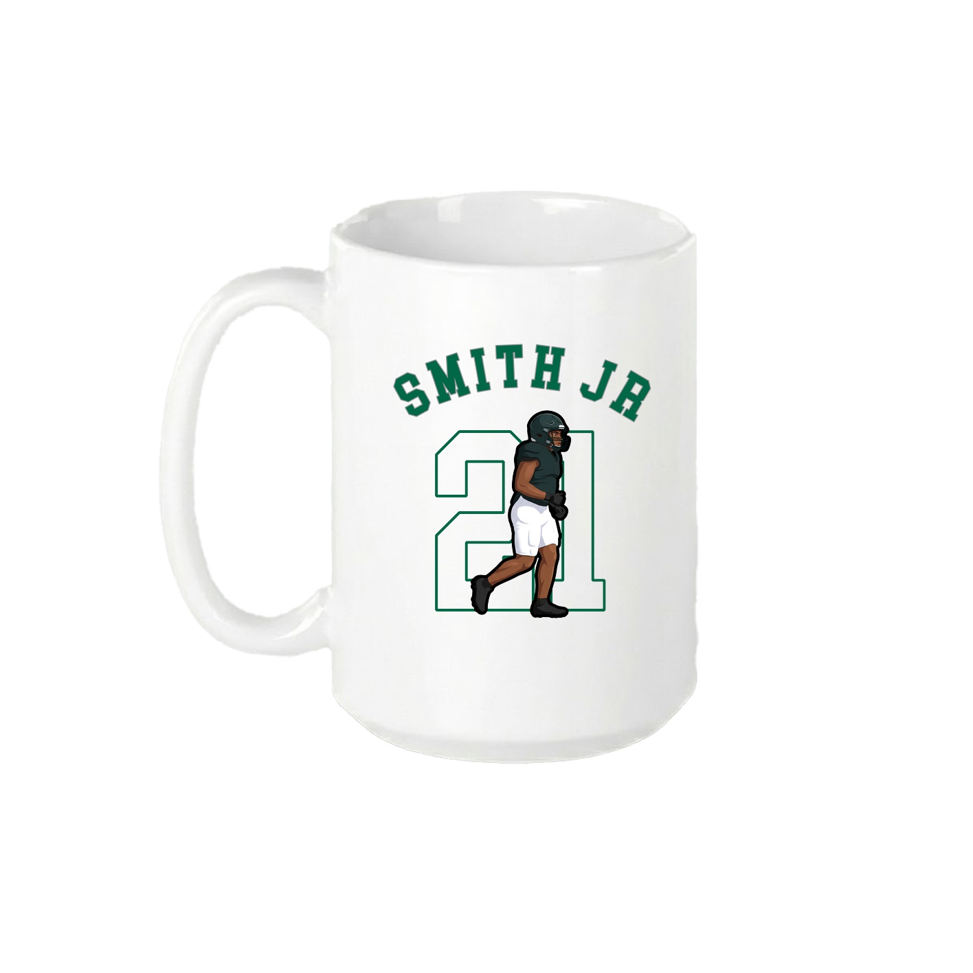 15oz Coffee Mug — Shirsey Arch in White