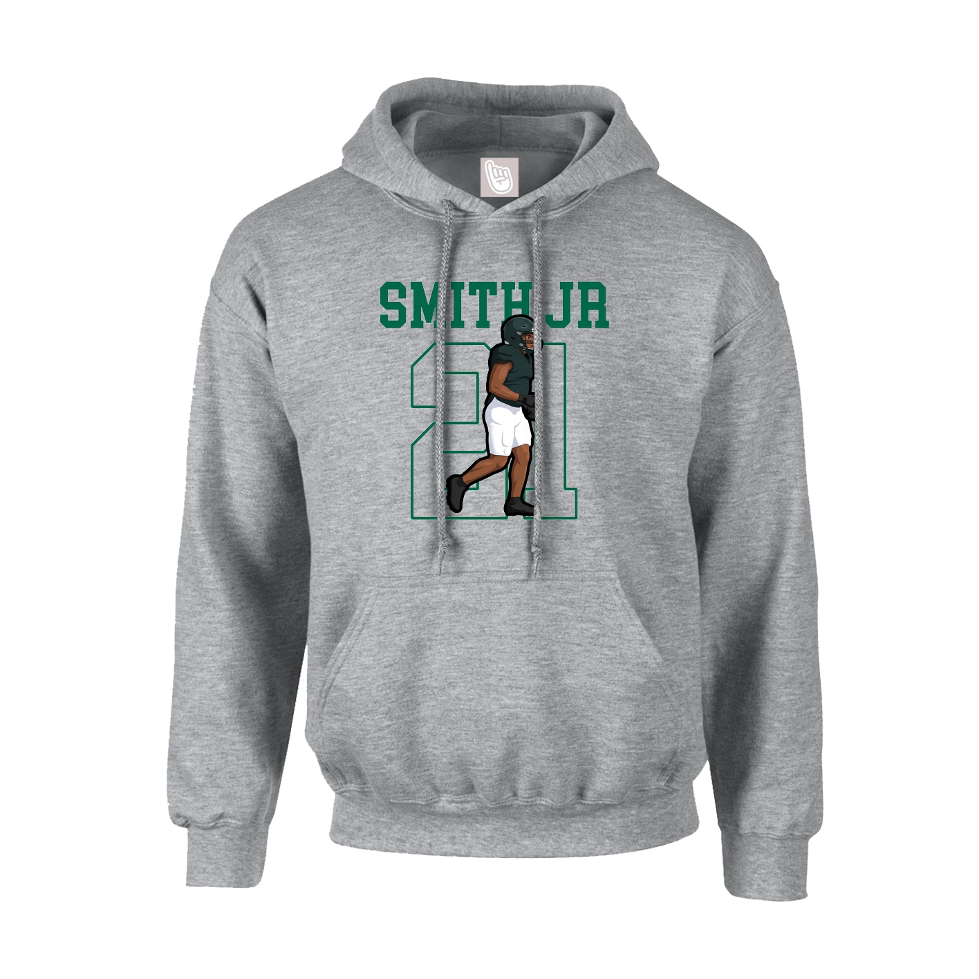 Hoodie — Shirsey in Grey