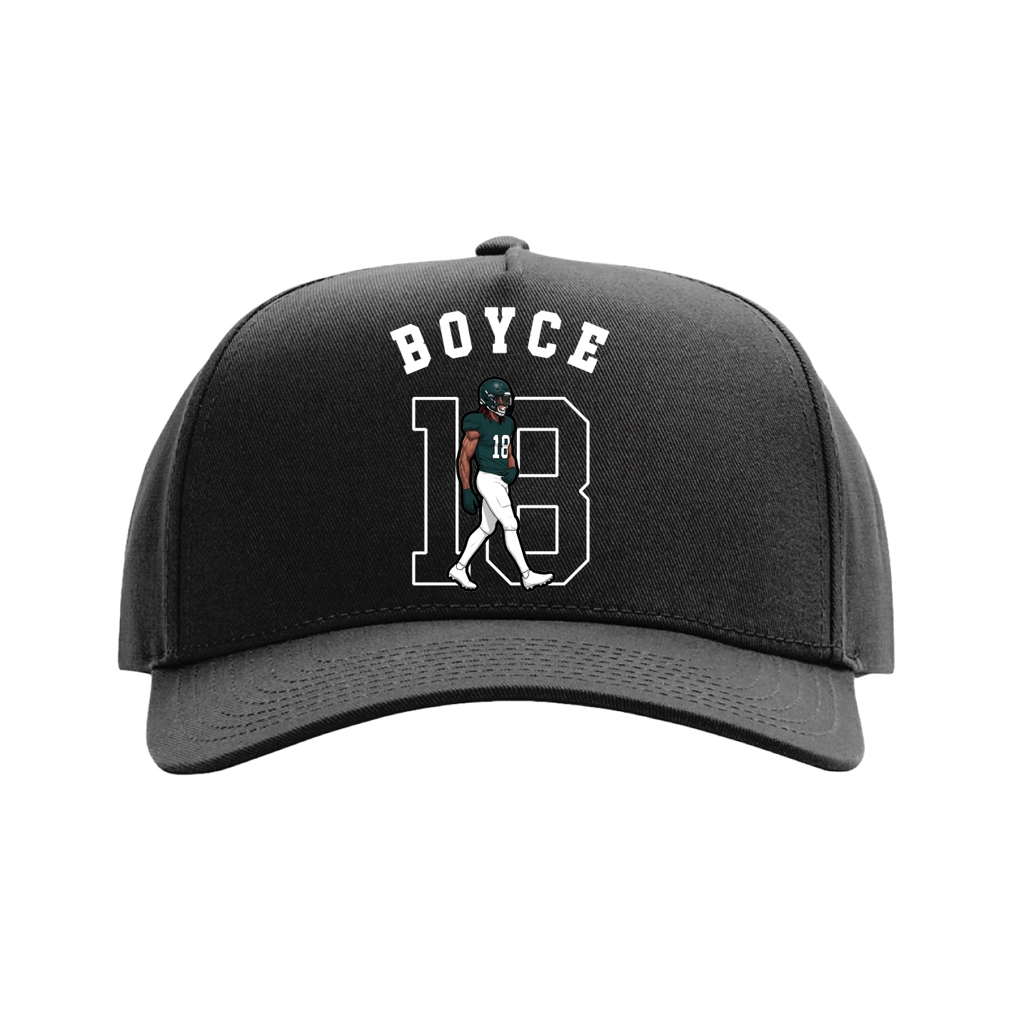 Full Fabric Five-Panel Champ Cap
