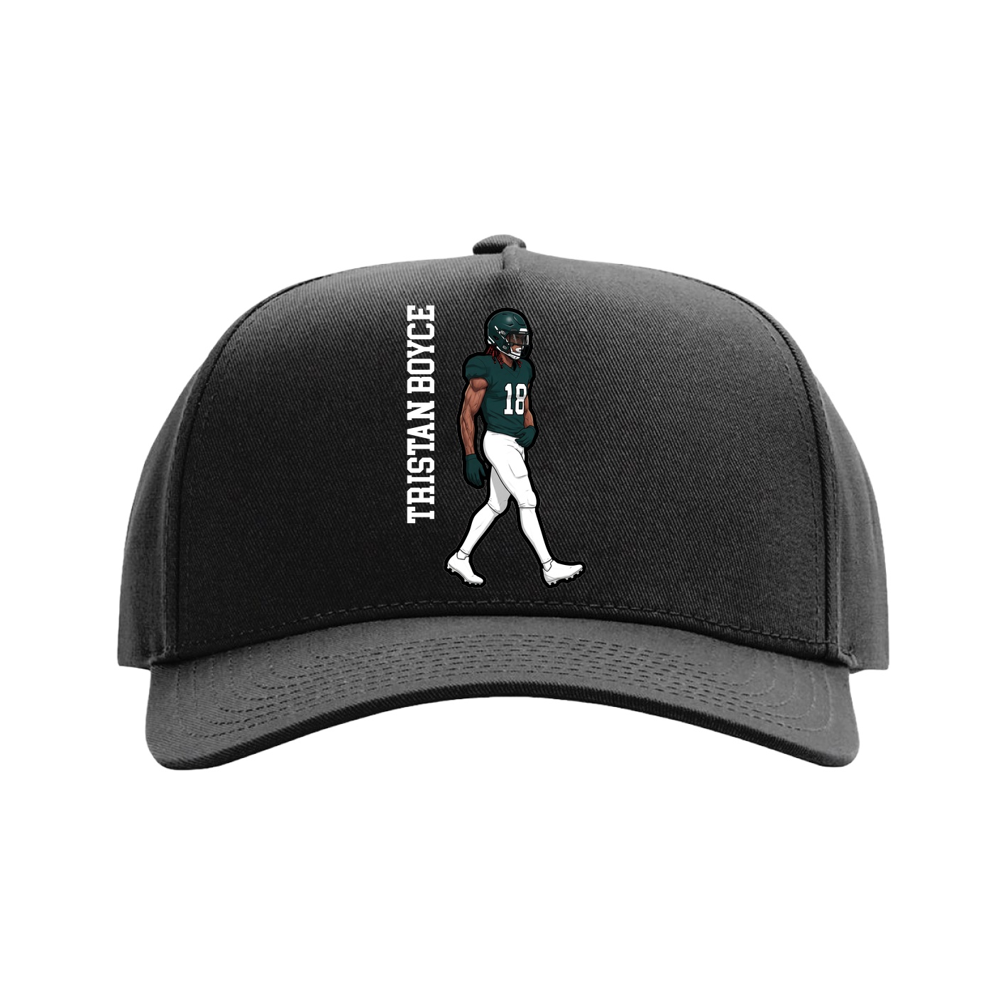 Full Fabric Five-Panel Champ Cap