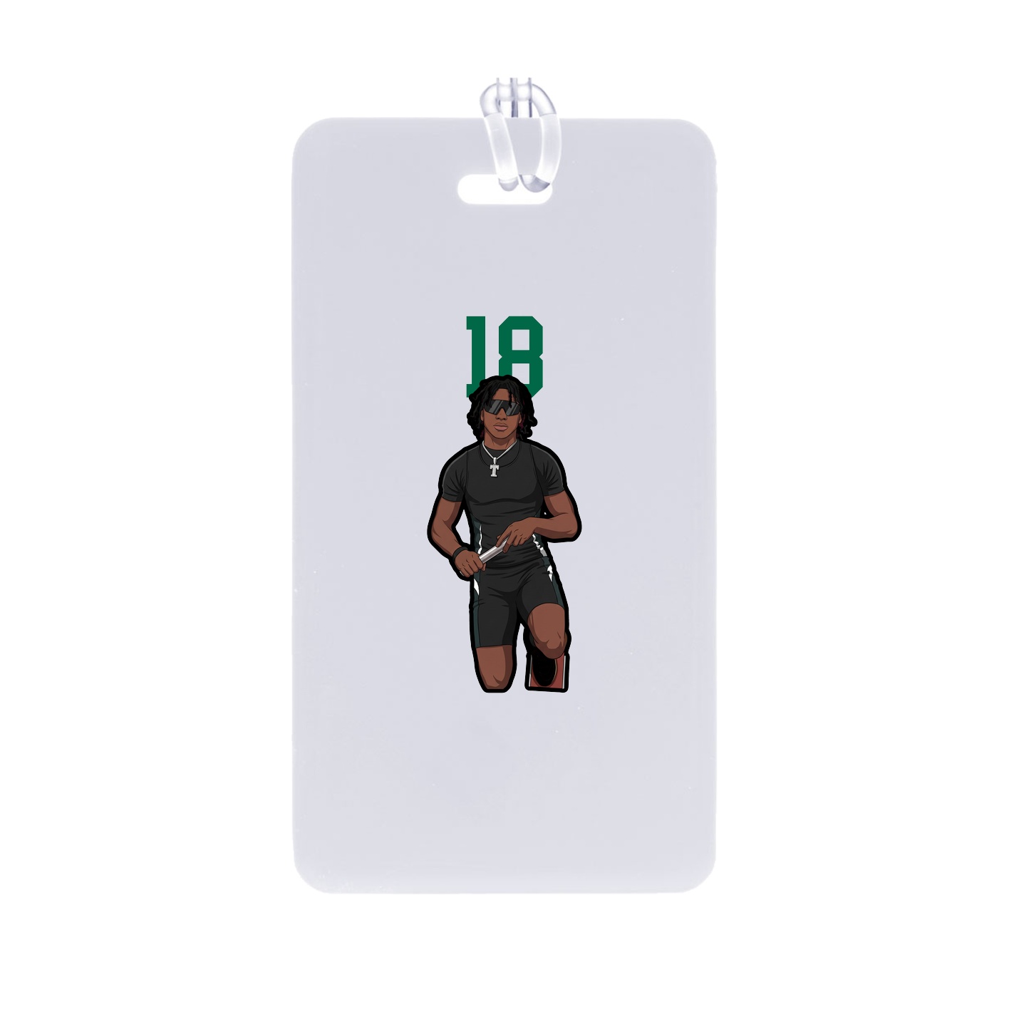Bag Tag — Number Top in Classic