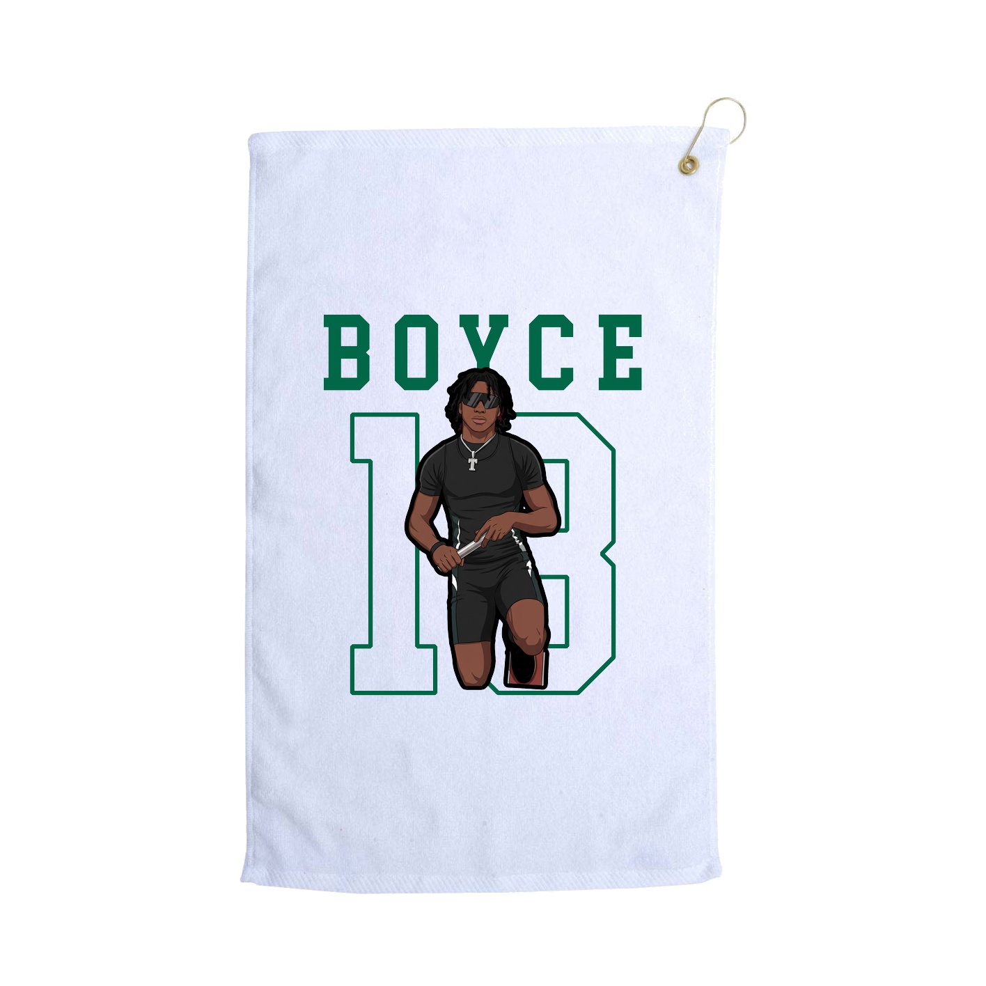 Golf Towel — Shirsey in White