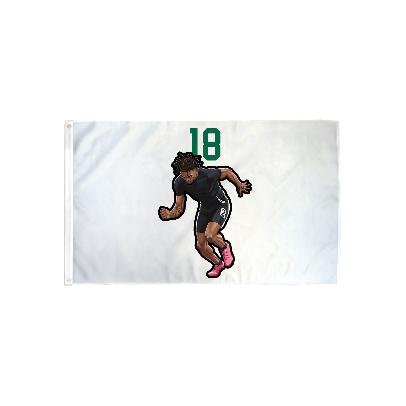 3x5 Flag — Number Top in Classic
