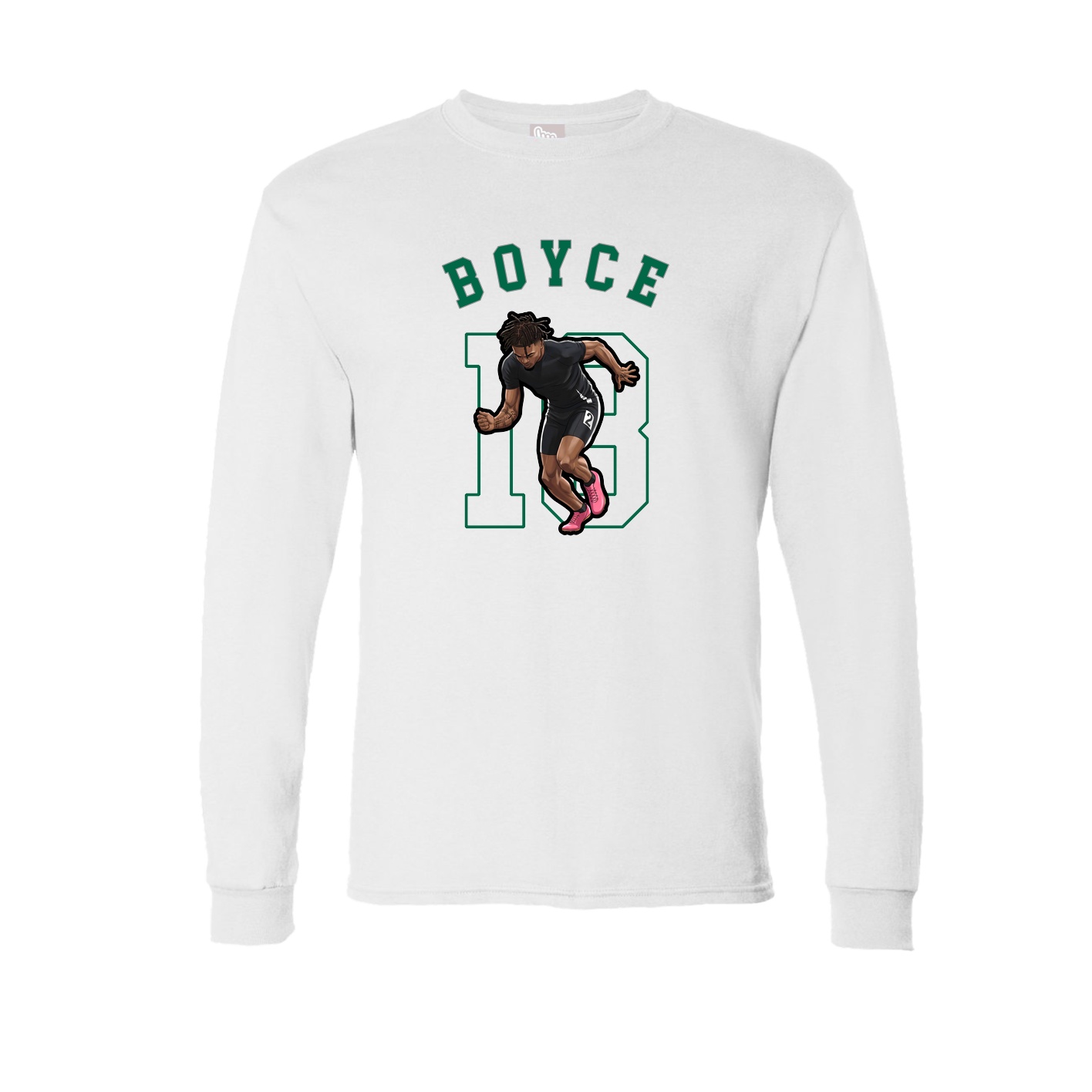 Long Sleeve Tee — Shirsey Arch in White
