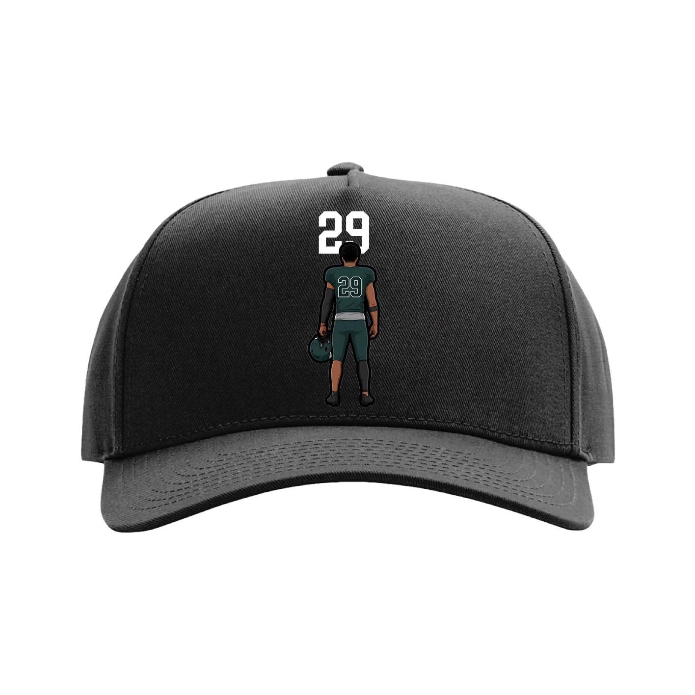 Full Fabric Five-Panel Champ Cap