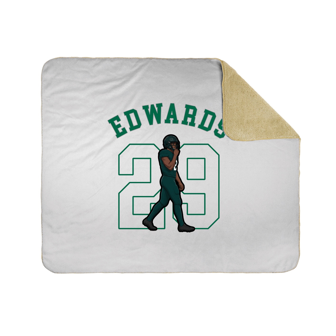 Throw Blanket — Shirsey Arch in White