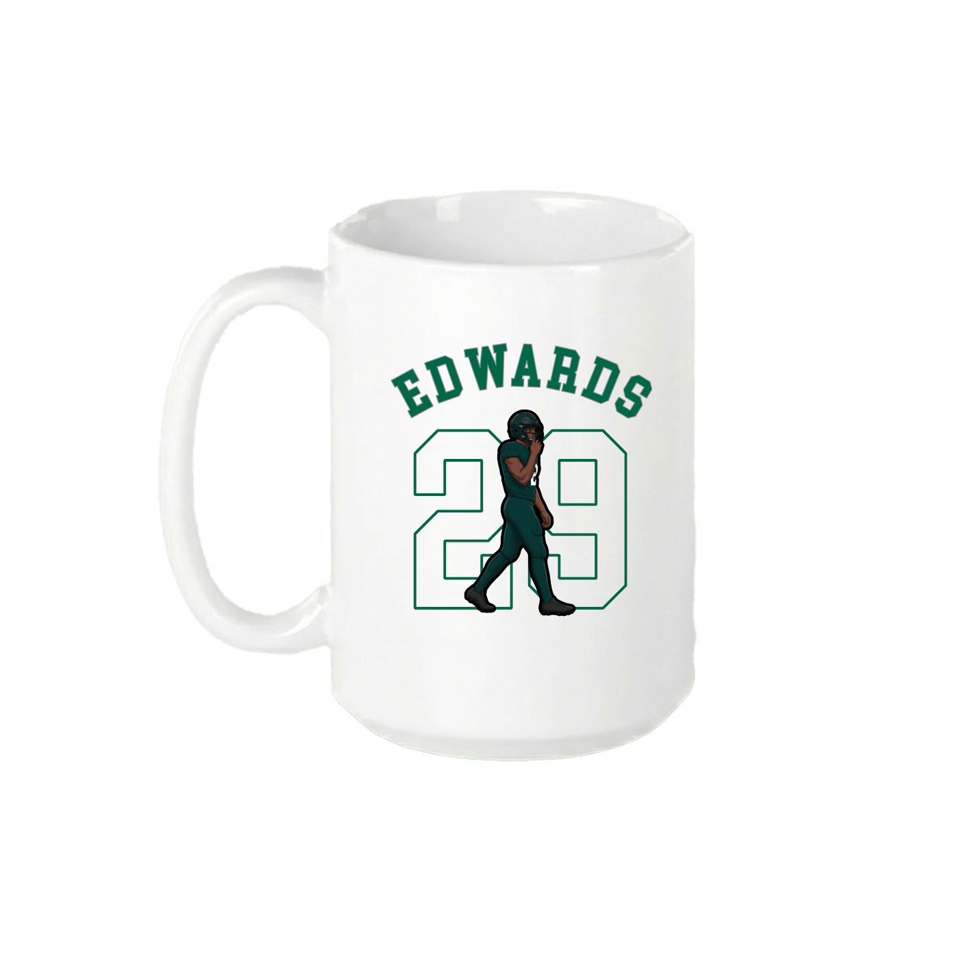 15oz Coffee Mug — Shirsey Arch in White