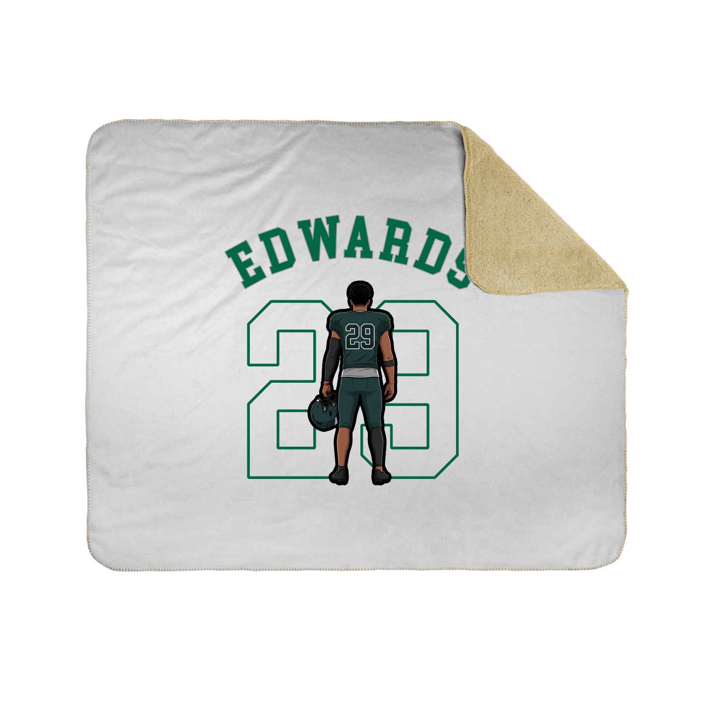 Throw Blanket — Shirsey Arch in White
