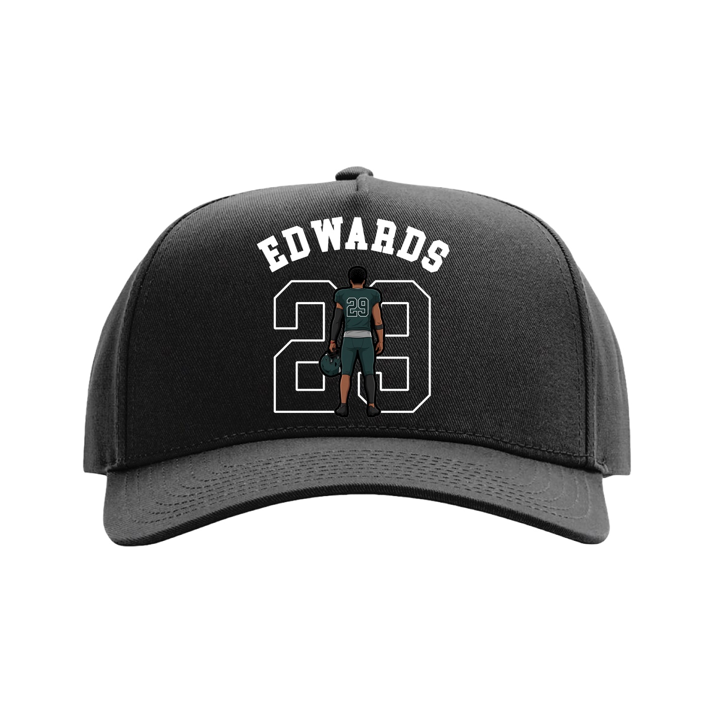 Full Fabric Five-Panel Champ Cap