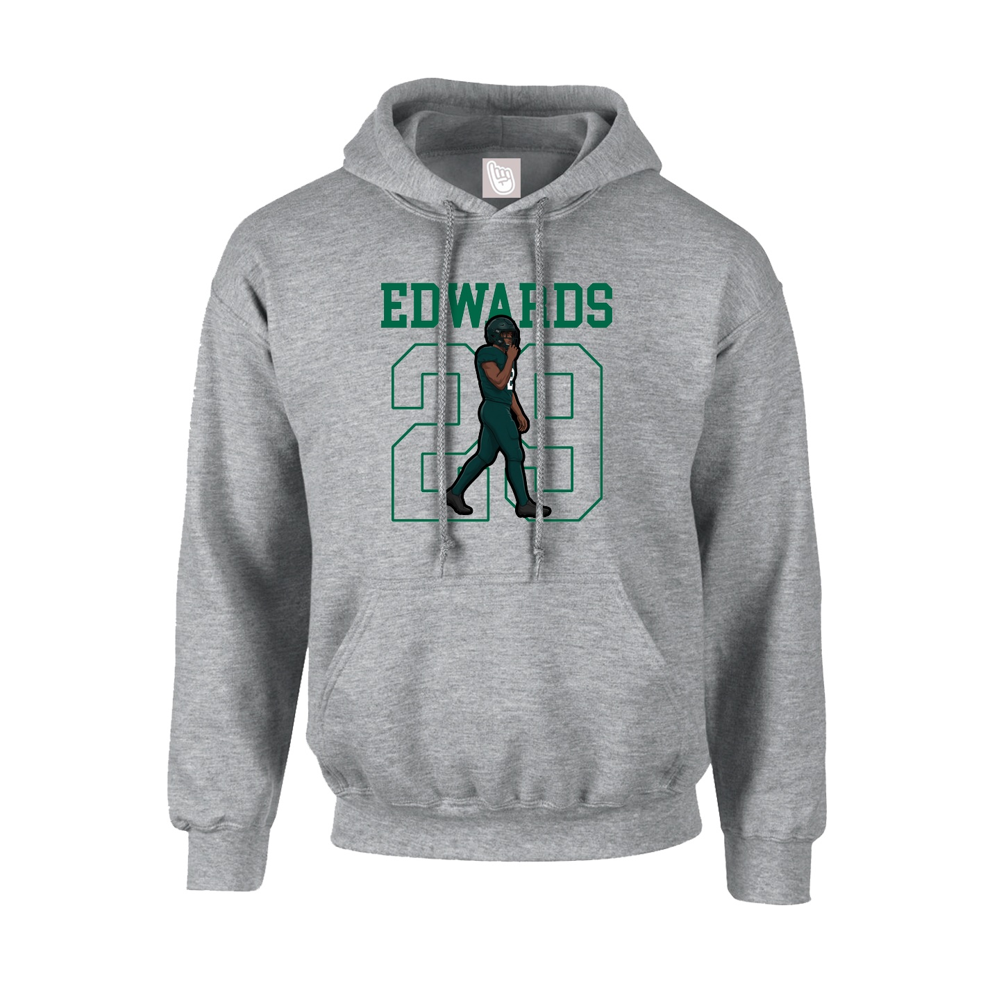 Hoodie — Shirsey in Grey