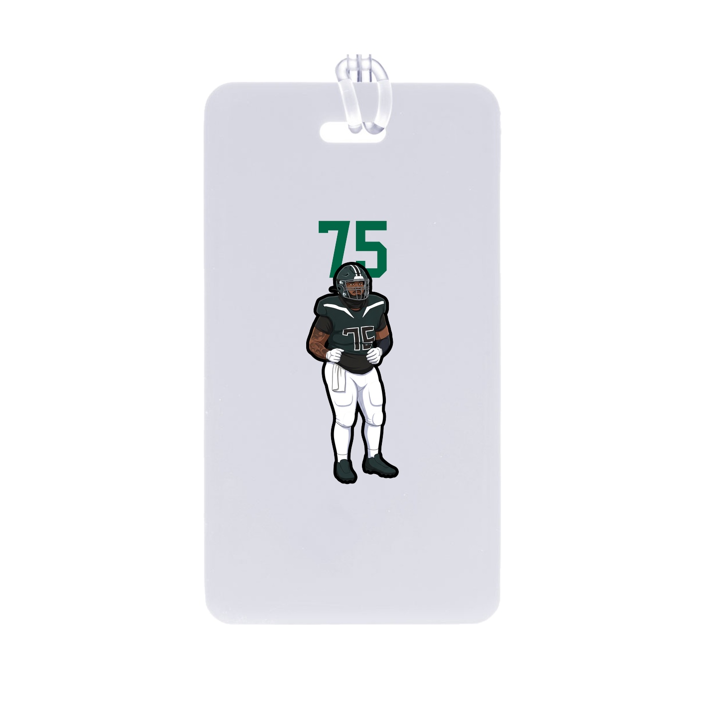 Bag Tag — Number Top in Classic