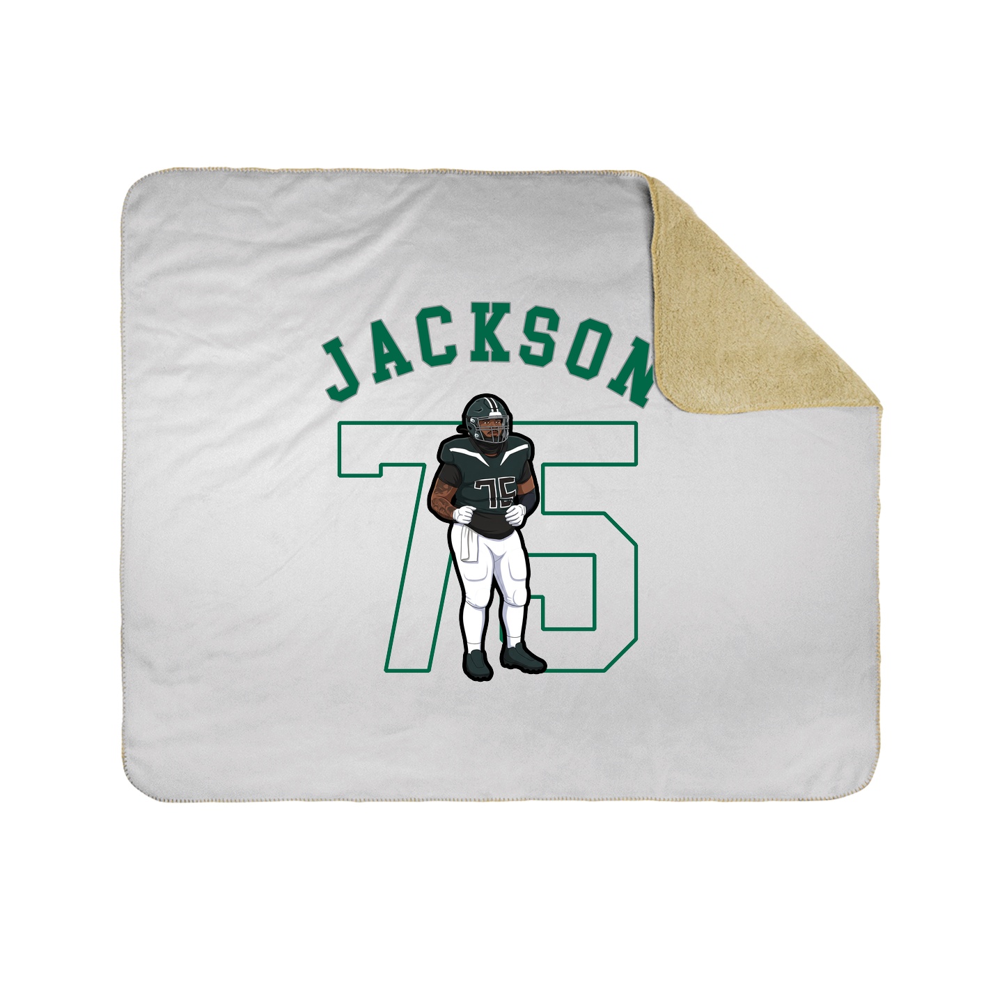 Throw Blanket — Shirsey Arch in White